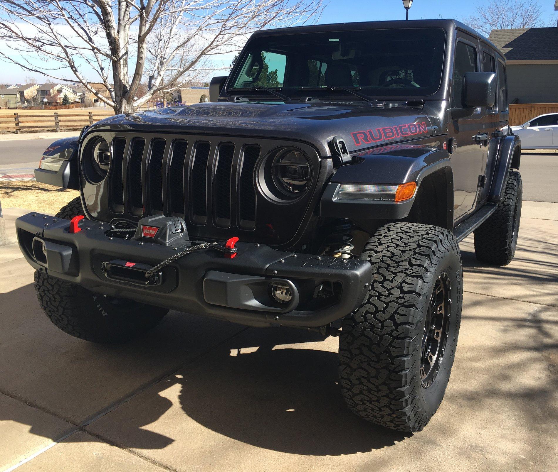 Jeep Wrangler JL "winch capable" bumper....... 6FABF644-A4E9-43AD-AEFD-92F38914C044