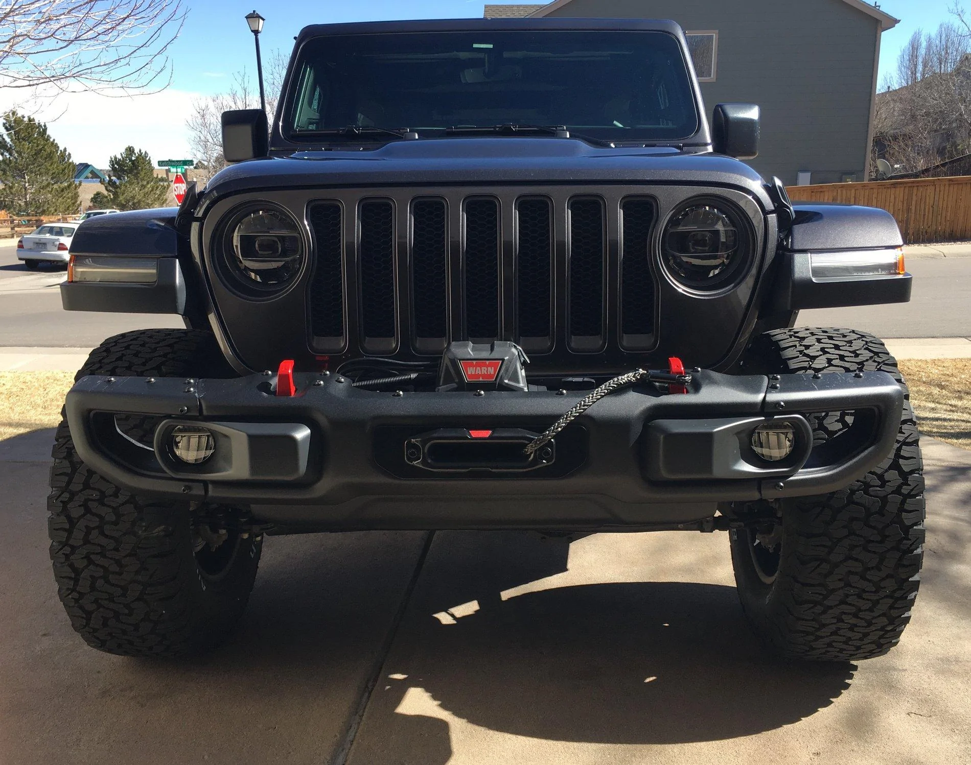 Jeep Wrangler JL "winch capable" bumper....... 0555C322-A60A-4FA1-B741-57ED65366E70