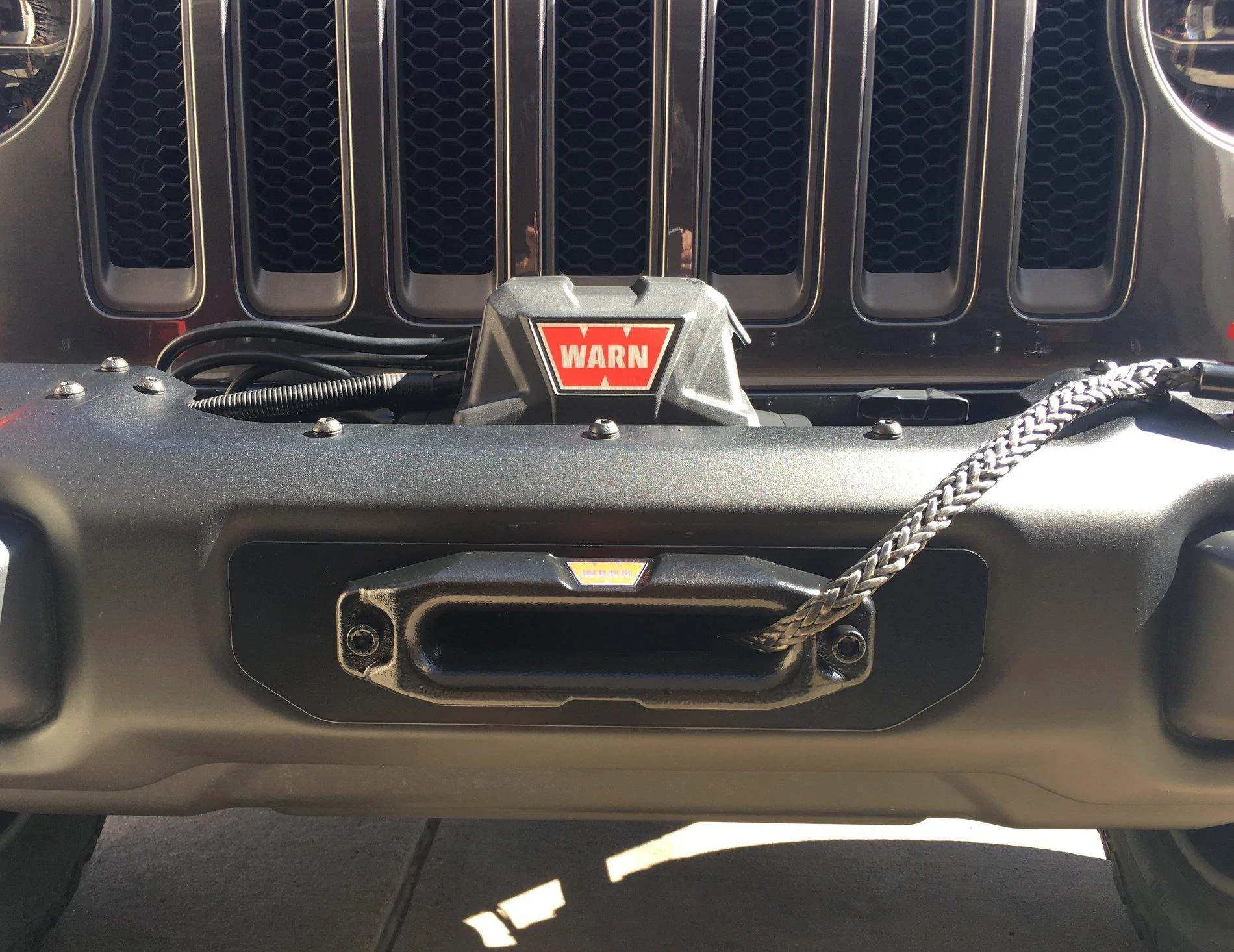 Jeep Wrangler JL "winch capable" bumper....... 2D84B977-C5BA-4376-A018-1A5581315A4D