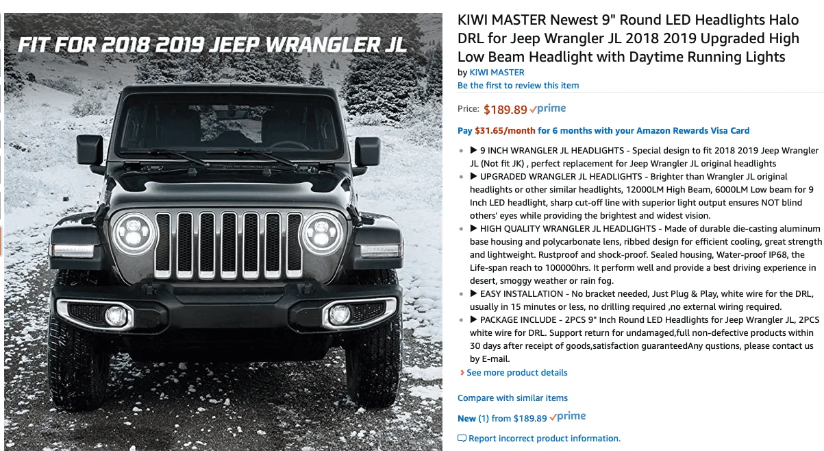 Jeep Wrangler JL KIWI Master 9" JL LED LIghts Screen Shot 2019-03-28 at 1.56.59 PM