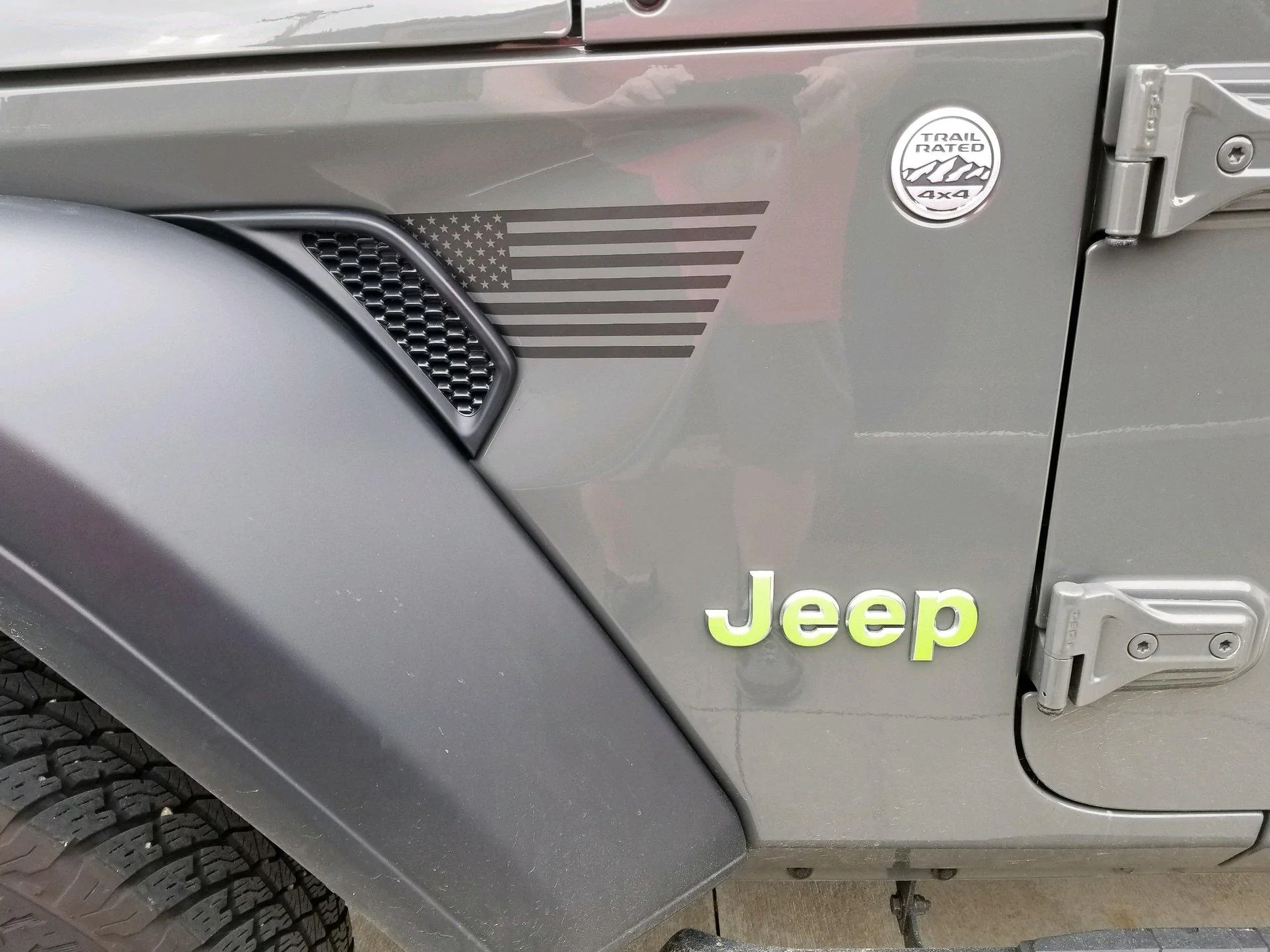 Jeep Wrangler JL JL Fender Badges 15913