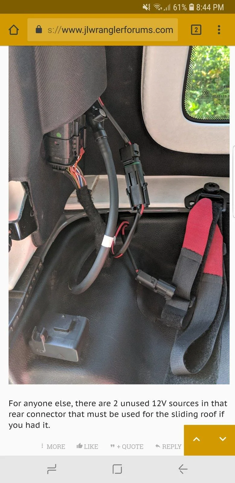Jeep Wrangler JL Rugged Ridge Tow Hitch Receiver Installation Writeup Screenshot_20180816-204423_Chrome-1