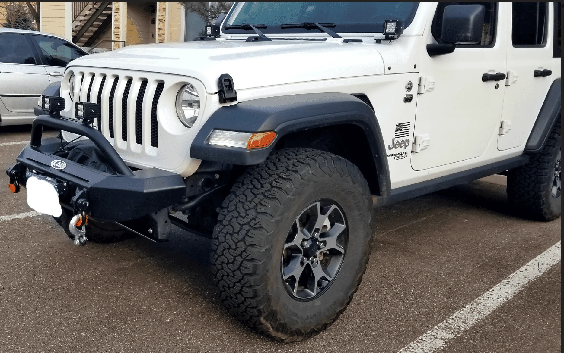 Jeep Wrangler JL Stubby Bumper. Let's see them. bumper2