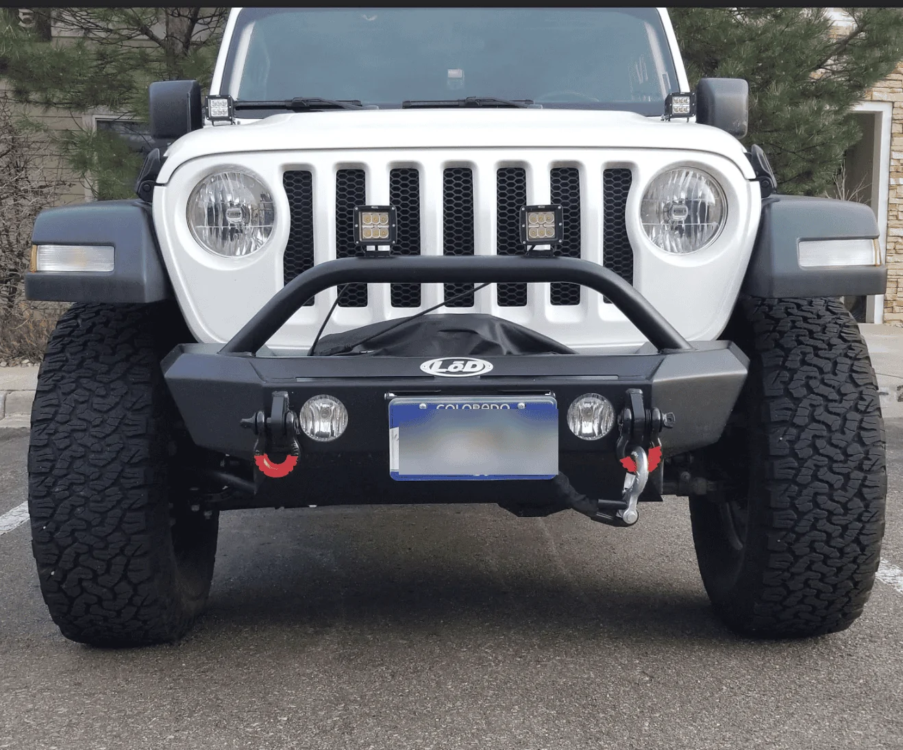 Jeep Wrangler JL Stubby Bumper. Let's see them. Bumper1