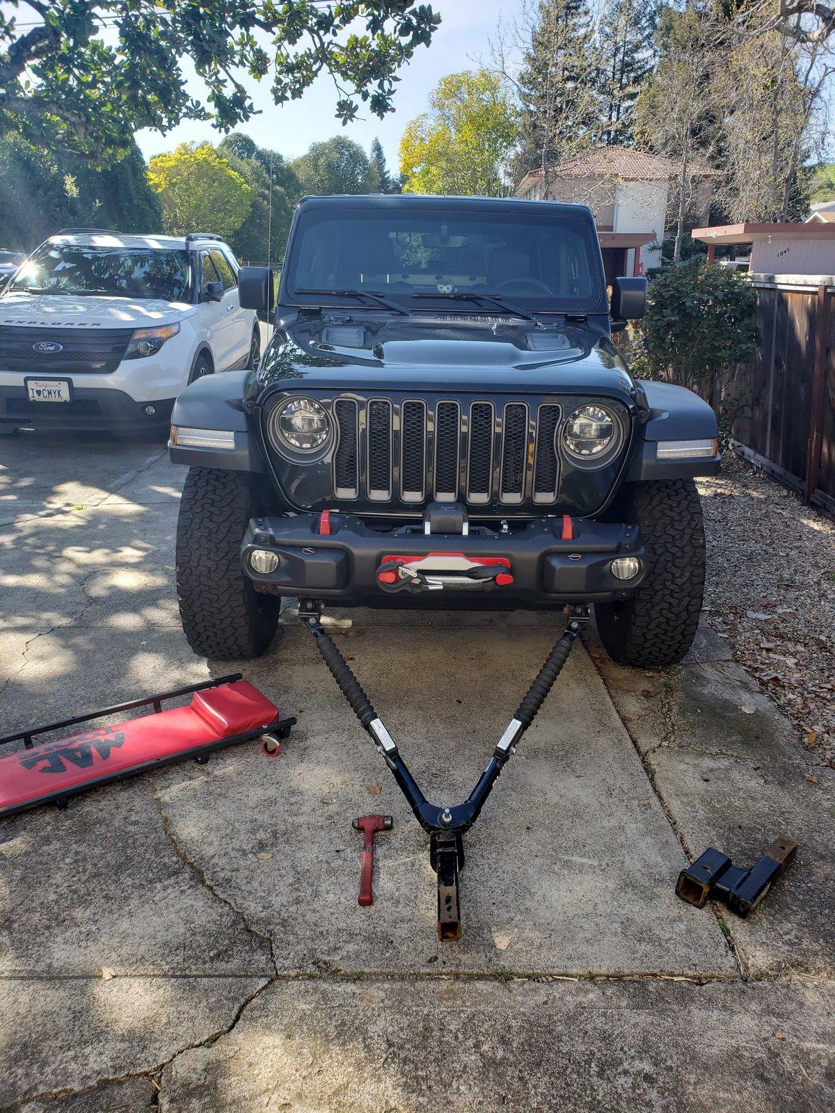 Jeep Wrangler JL Best Setup for RV Flat Tow 20190330_155758