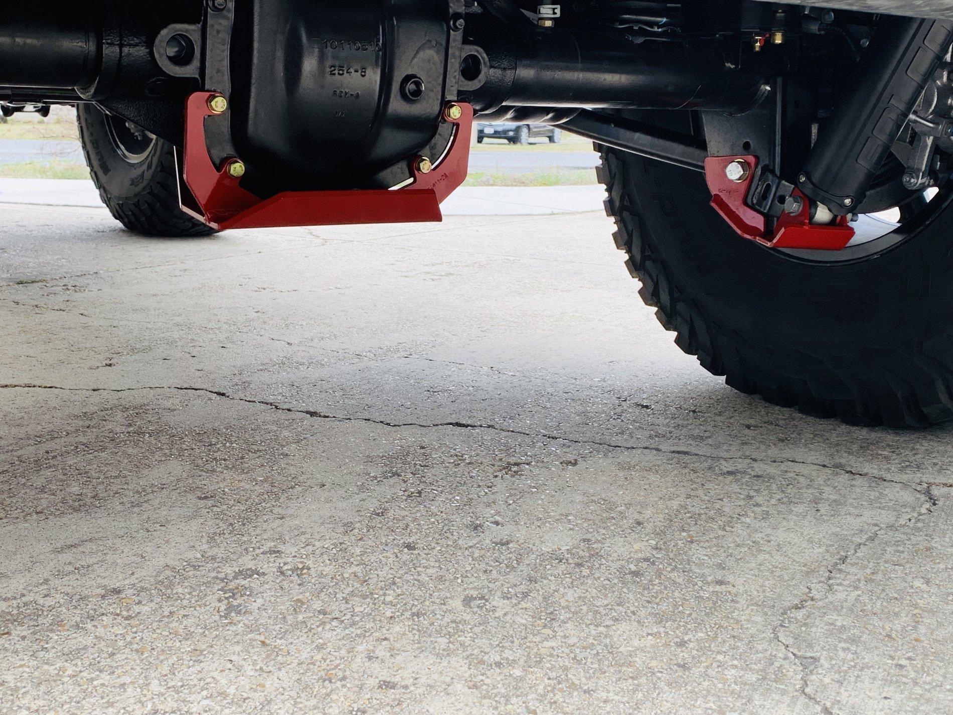 Jeep Wrangler JL Rancho differential glide plate install fullsizeoutput_630