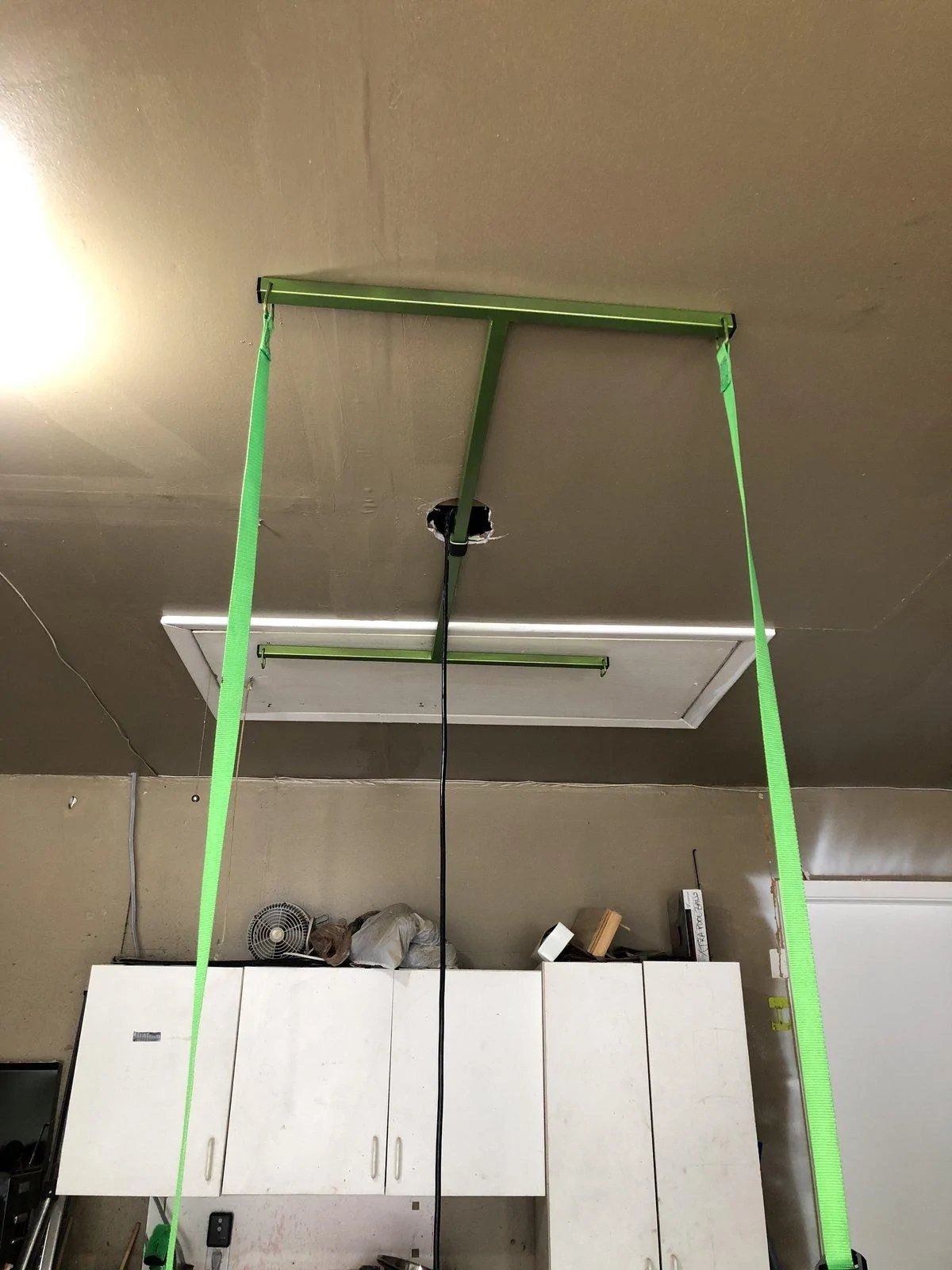 Jeep Wrangler JL JL hardtop balance point hoist2