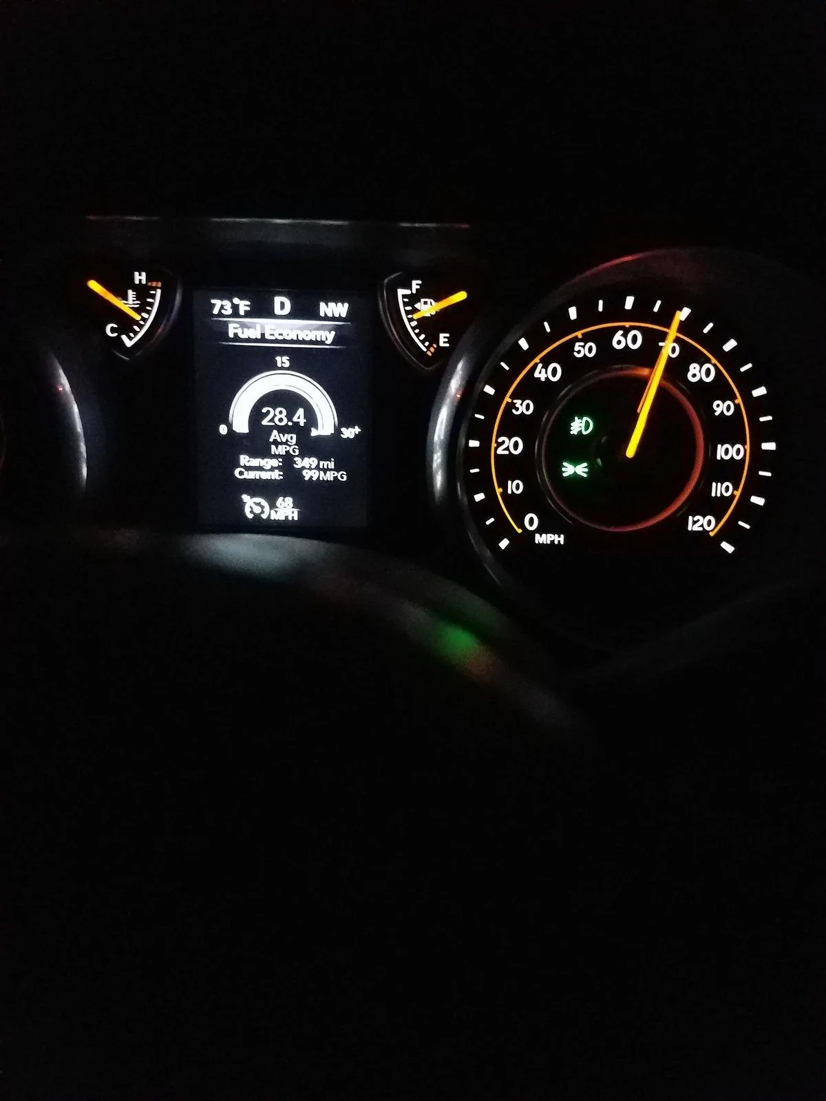 Jeep Wrangler JL MPG surprise! 20180831_210036