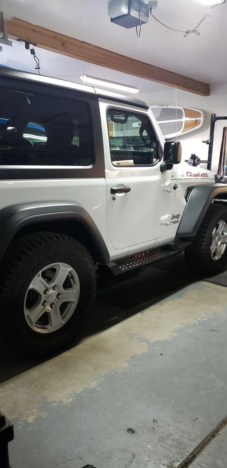 Jeep Wrangler JL Roam 2 door side steps out! 20190404_232058