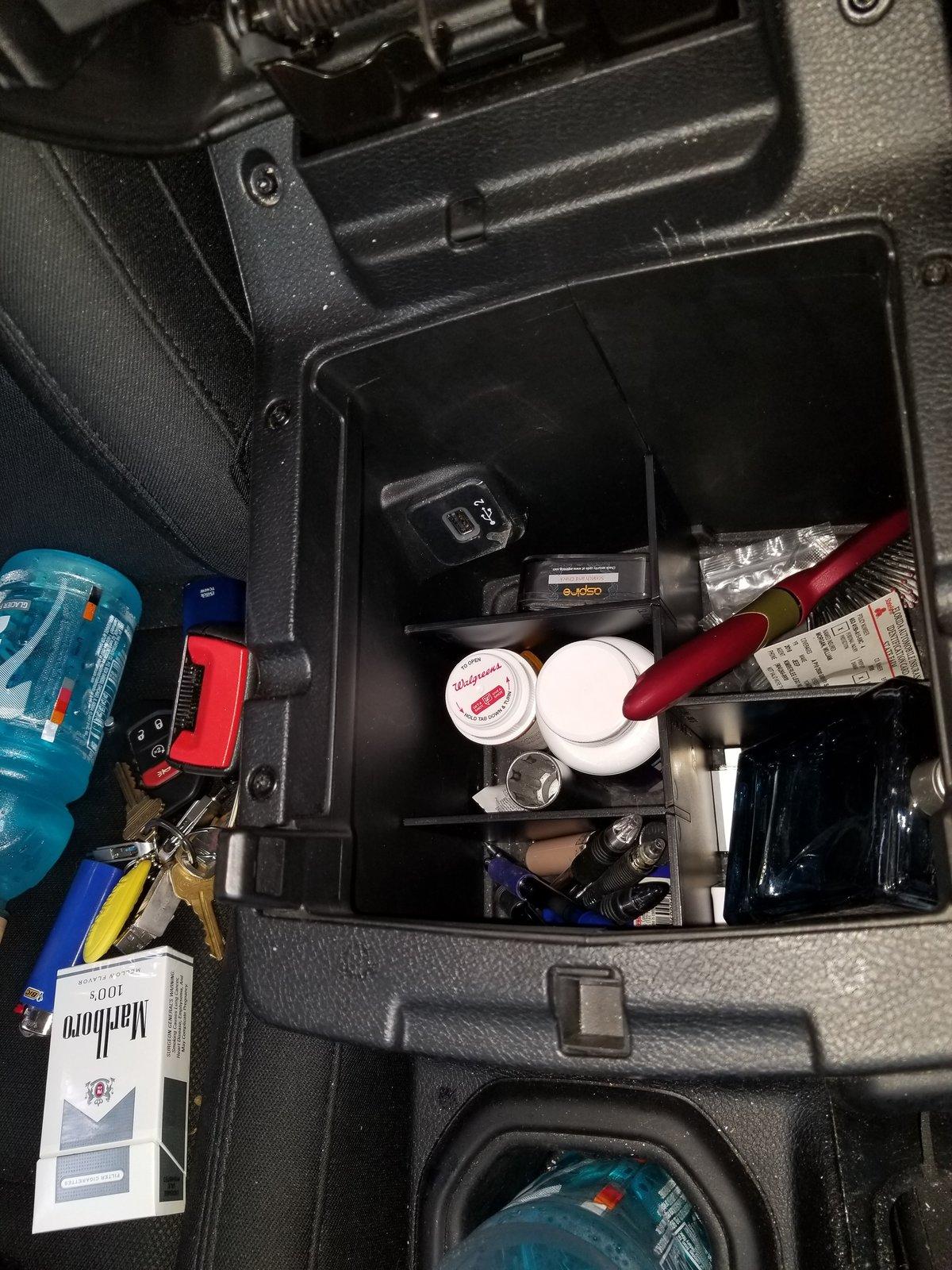 Jeep Wrangler JL Center console organizer 20190405_081401