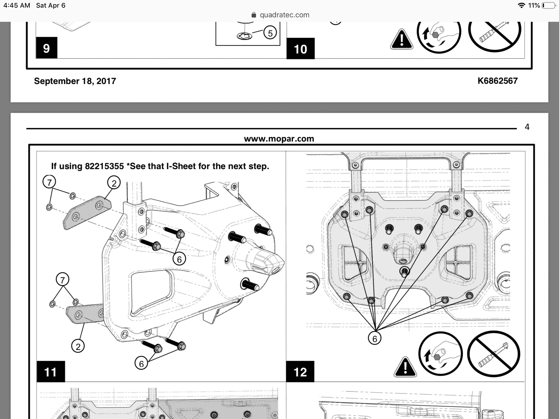 Jeep Wrangler JL Mopar Tailgate Hinge Reinforcement & Relocation Kits C807E570-314C-486F-A577-0C5D144B9D14