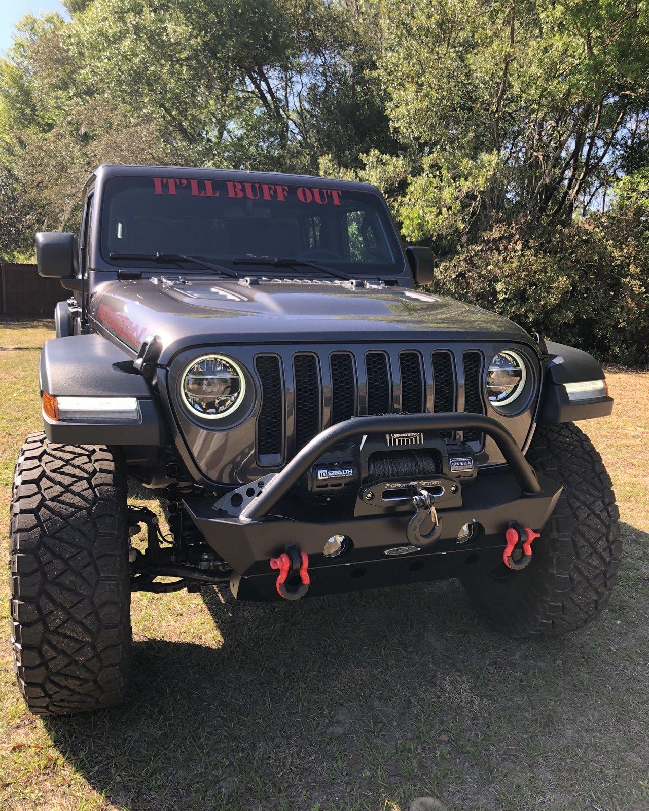 Jeep Wrangler JL Stubby bumper No winch 29247F7C-5585-4237-A268-9B3D1CD31C41
