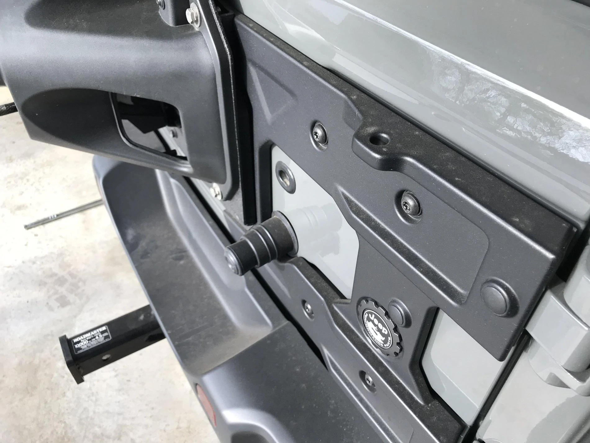 Jeep Wrangler JL Mopar Tailgate Hinge Reinforcement & Relocation Kits 92E387B4-BAFB-4862-AC7F-EDDC95C103DB