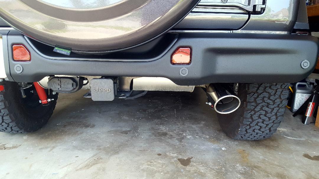 Jeep Wrangler JL What did you do TO your Jeep JL today? Exhaust 3