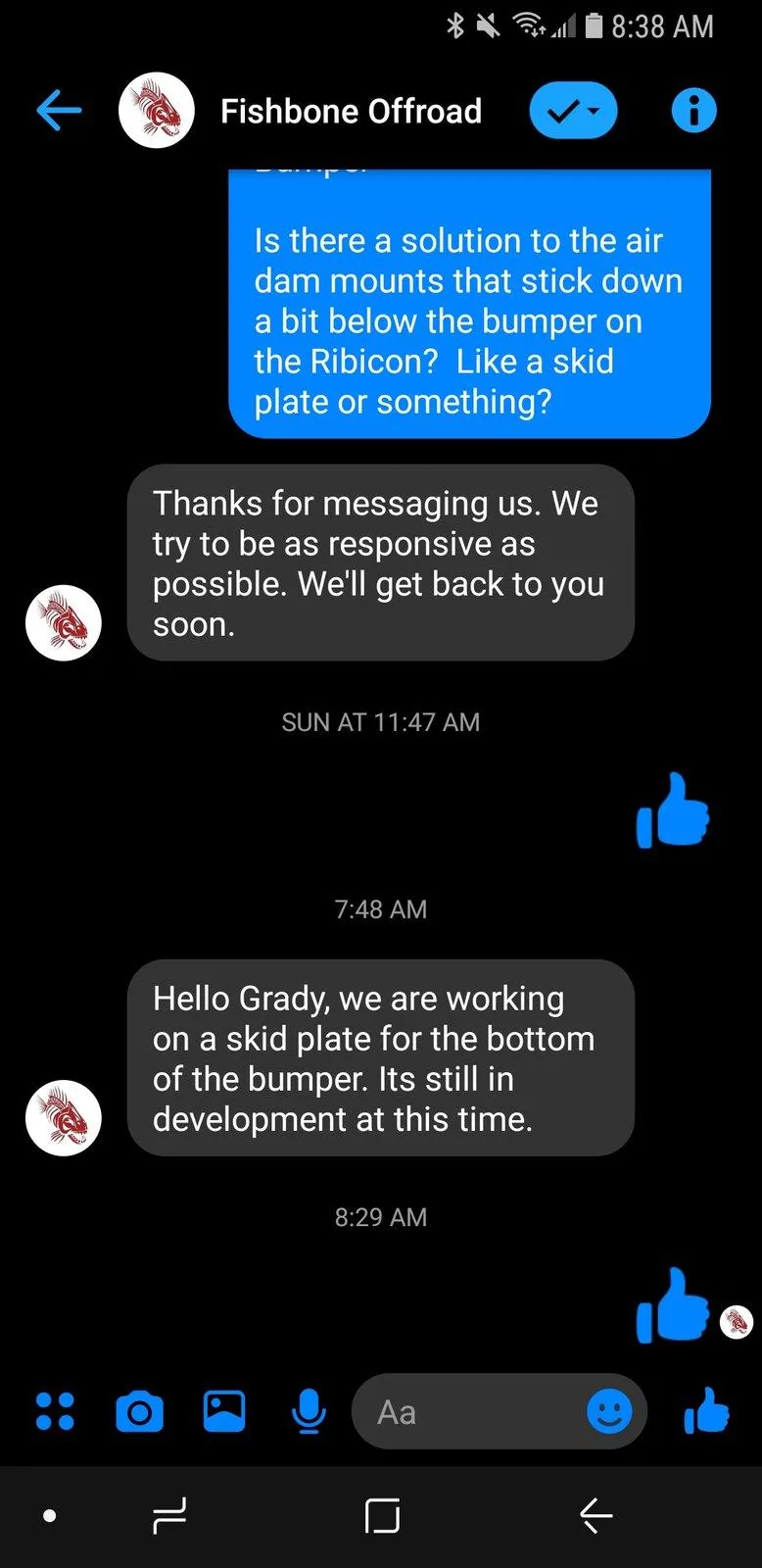 Jeep Wrangler JL What did you do TO your Jeep JL today? Screenshot_20190408-083827_Messenger