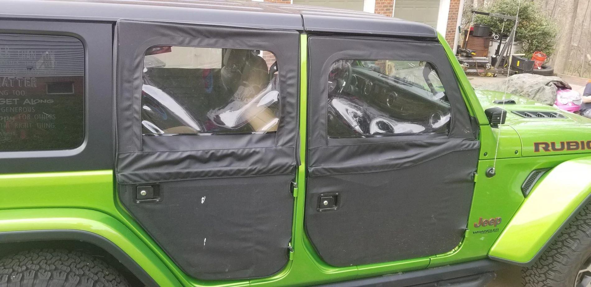 Jeep Wrangler JL Soft doors from JK 20190409_152340