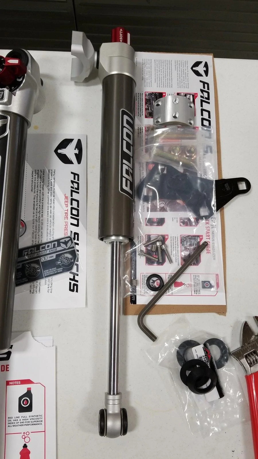 Jeep Wrangler JL Falcon Nexus Steering Stabilizer Relation? PHOTO_20190411_185336