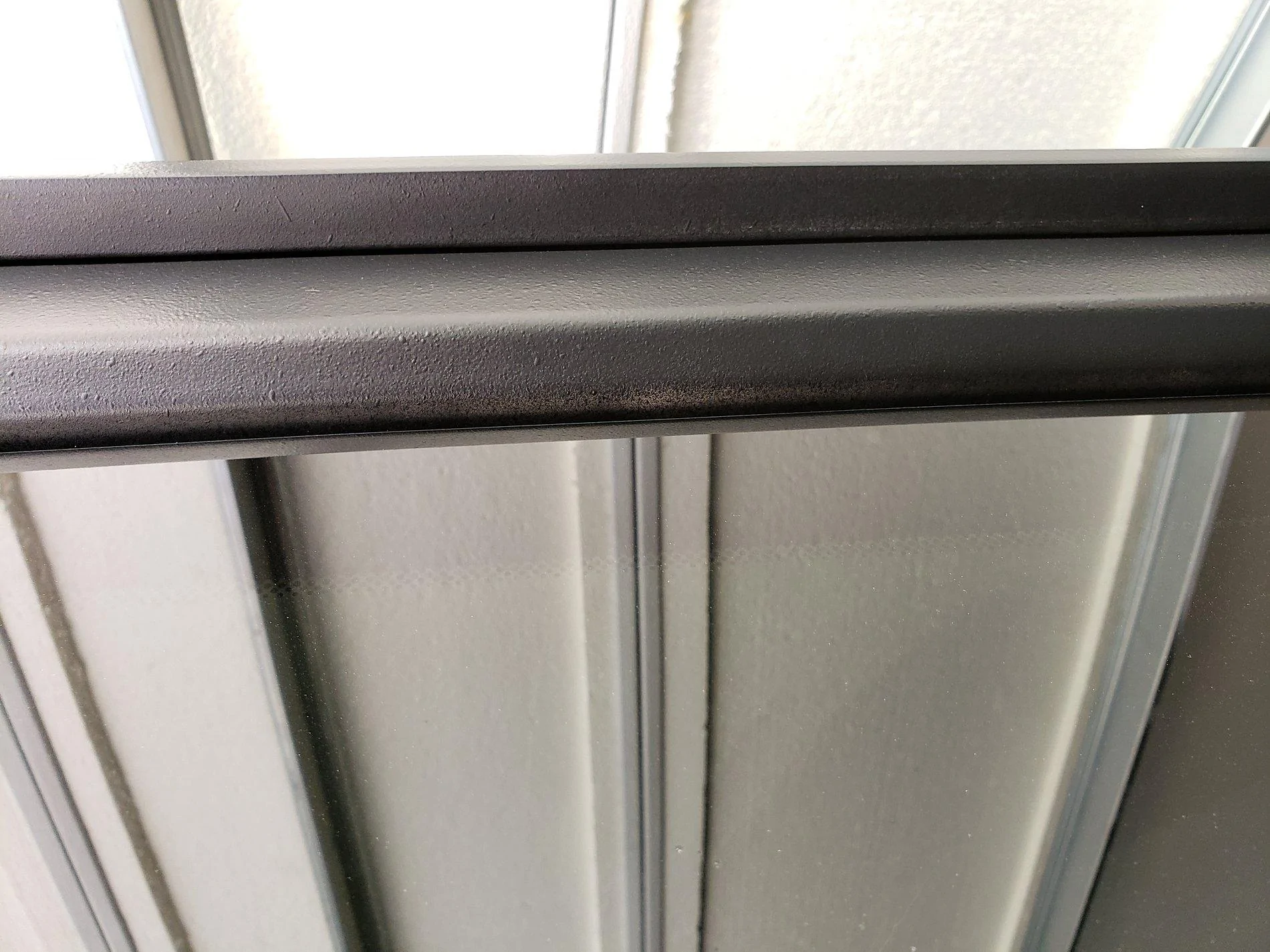 Jeep Wrangler JL Poorly painted textured hardtop. 20190413_144923