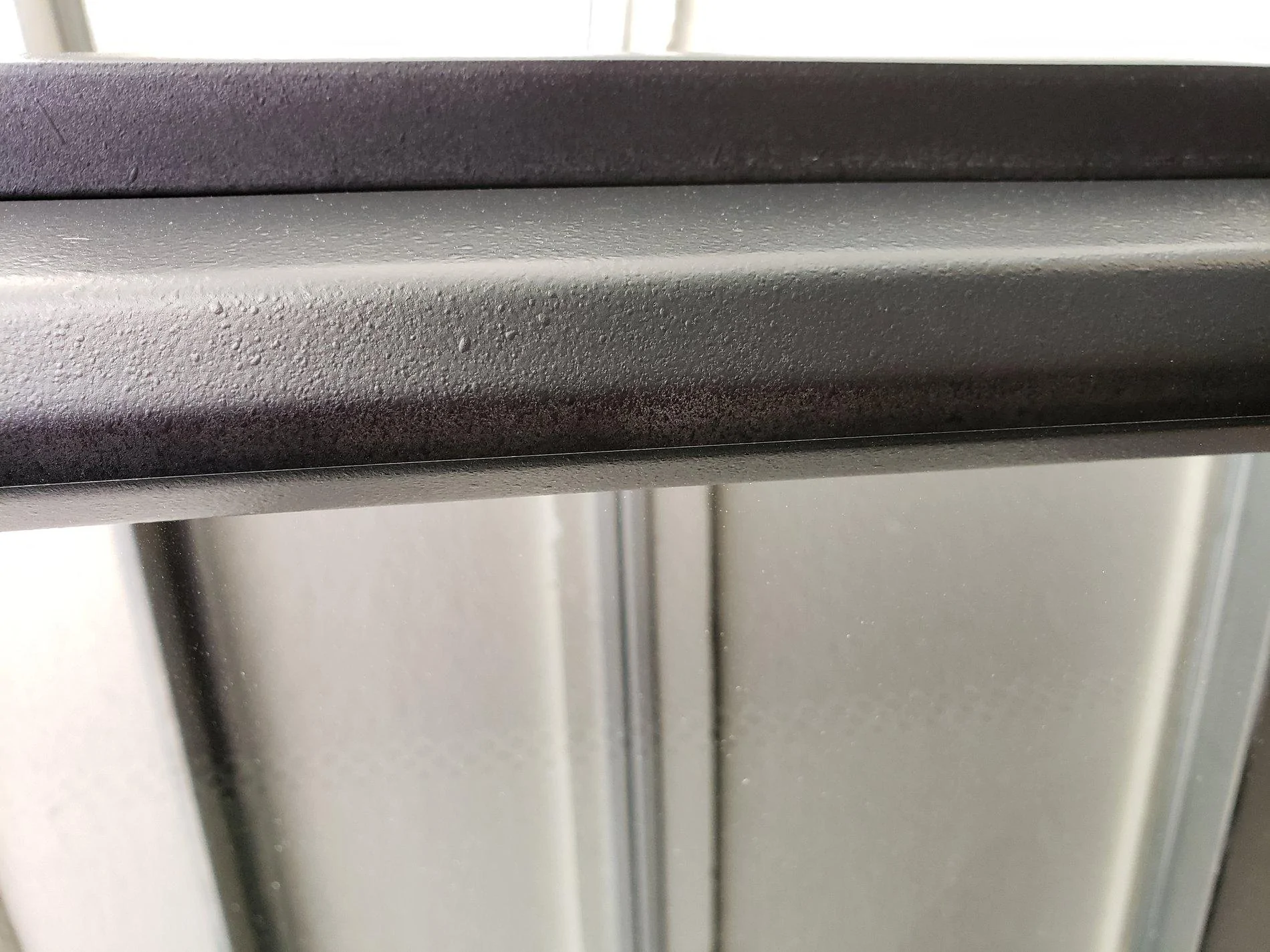 Jeep Wrangler JL Poorly painted textured hardtop. 20190413_145048