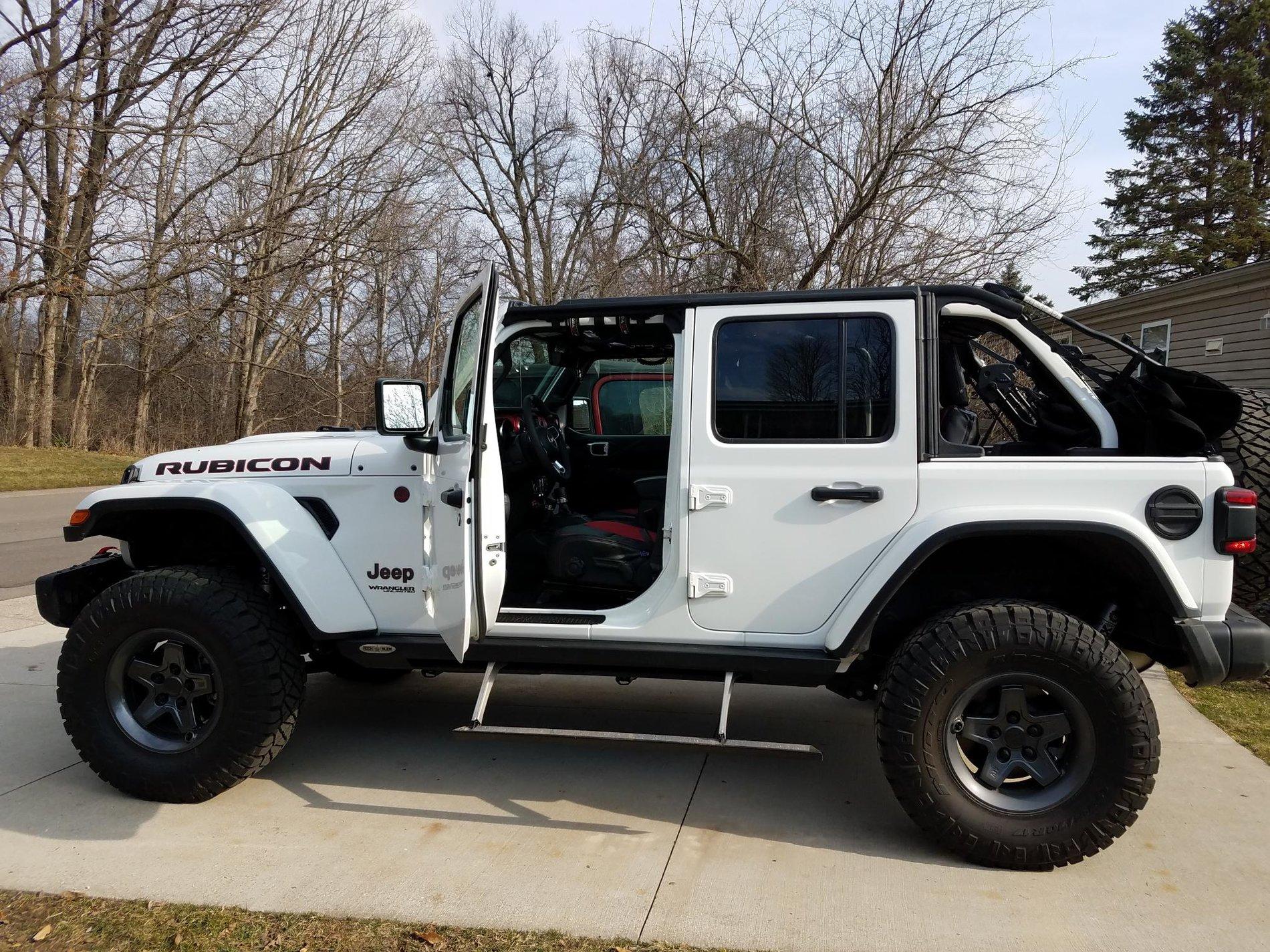 Jeep Wrangler JL Bright White Rubicon -