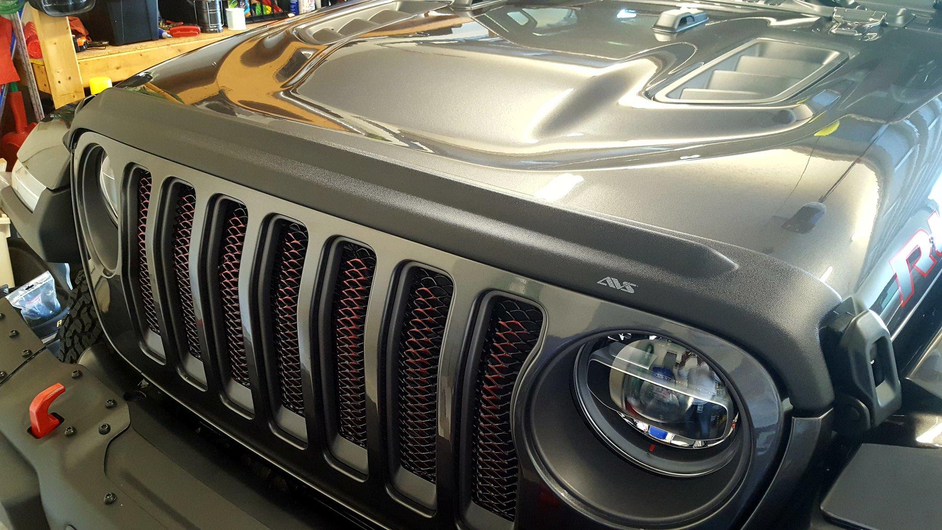 Jeep Wrangler JL What did you do TO your Jeep JL today? AVS Hood Protector 1