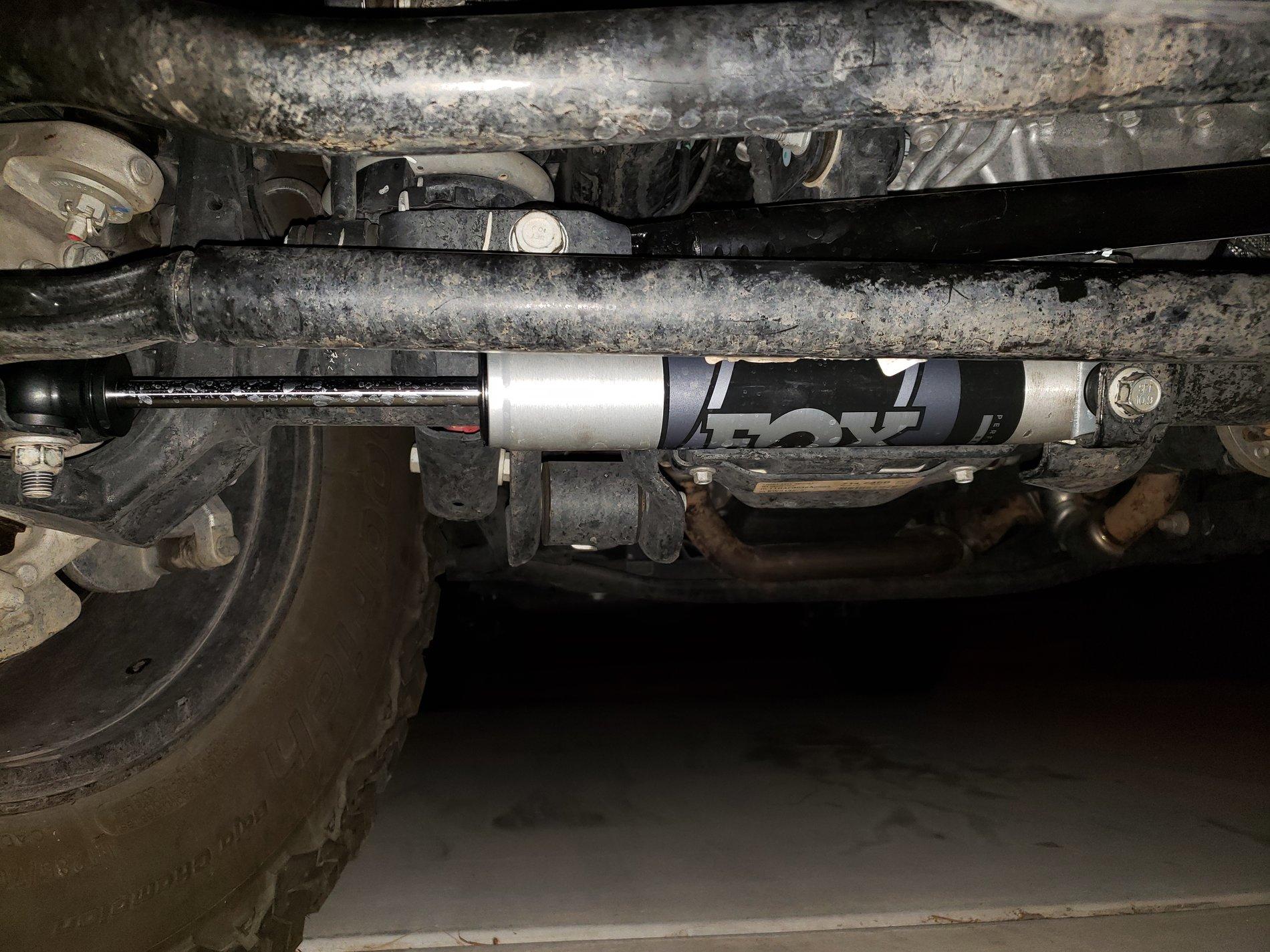 Jeep Wrangler JL JLU Fox Steering Stabilizer Issue? 20190417_221003