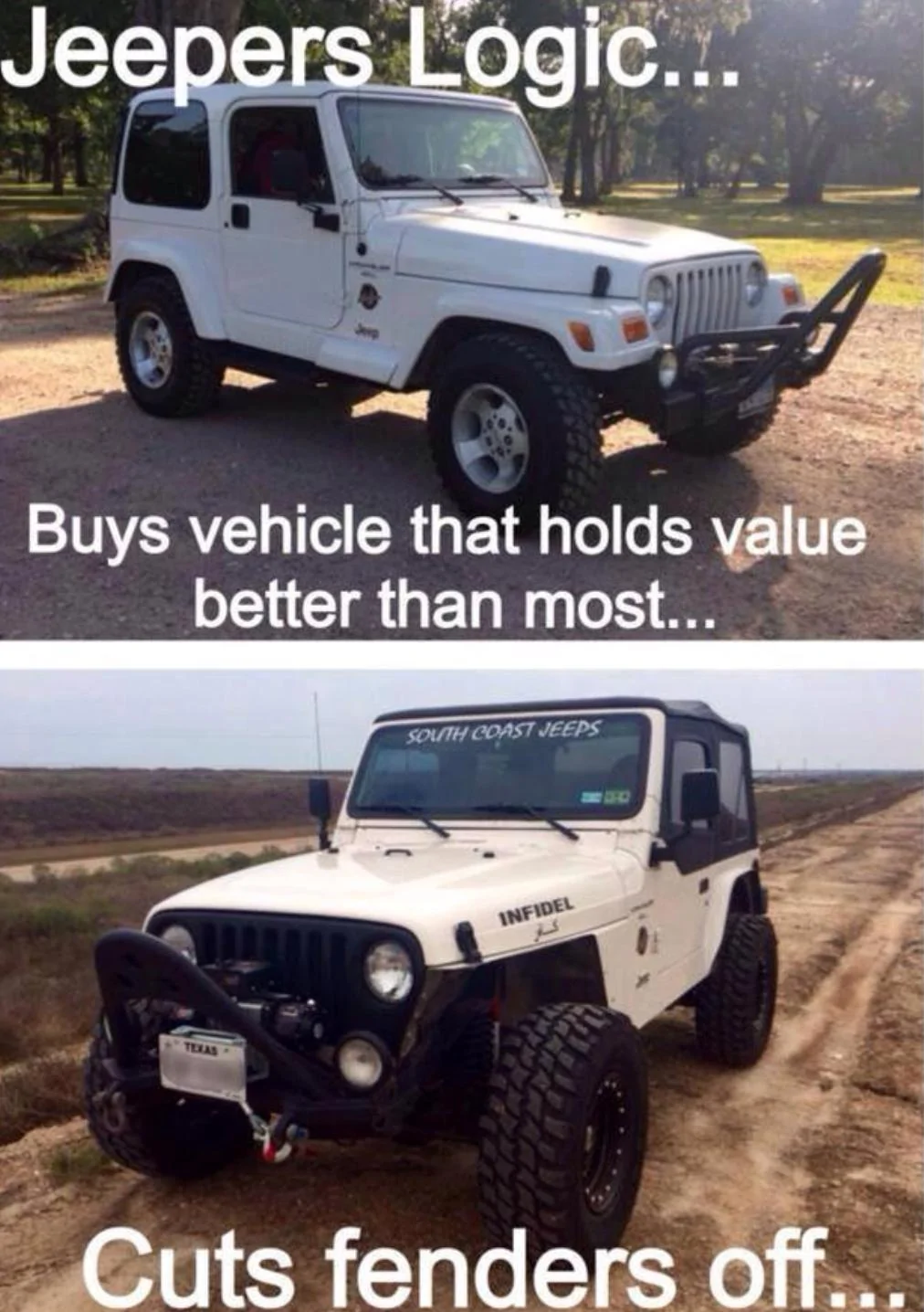 Jeep Wrangler JL Jeep humor waiting room ( ** NO POLITICS ** ) 7BB2A3B3-B60A-4632-8A3C-F252263D5B63