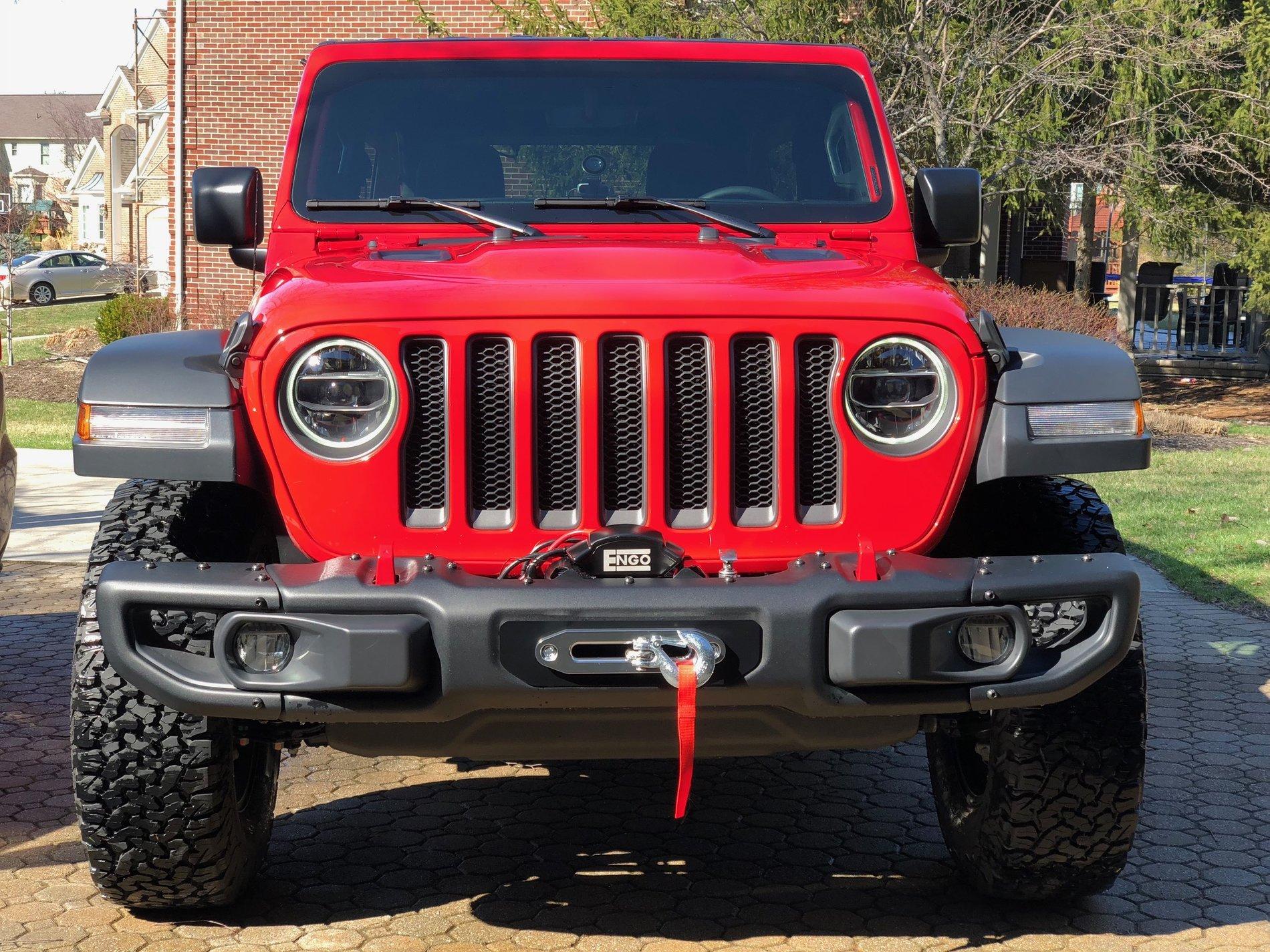 Jeep Wrangler JL ATTENTION THOSE LOOKING TO INSTALL WINCH ON MOPAR STEEL BUMPER IMG_0614
