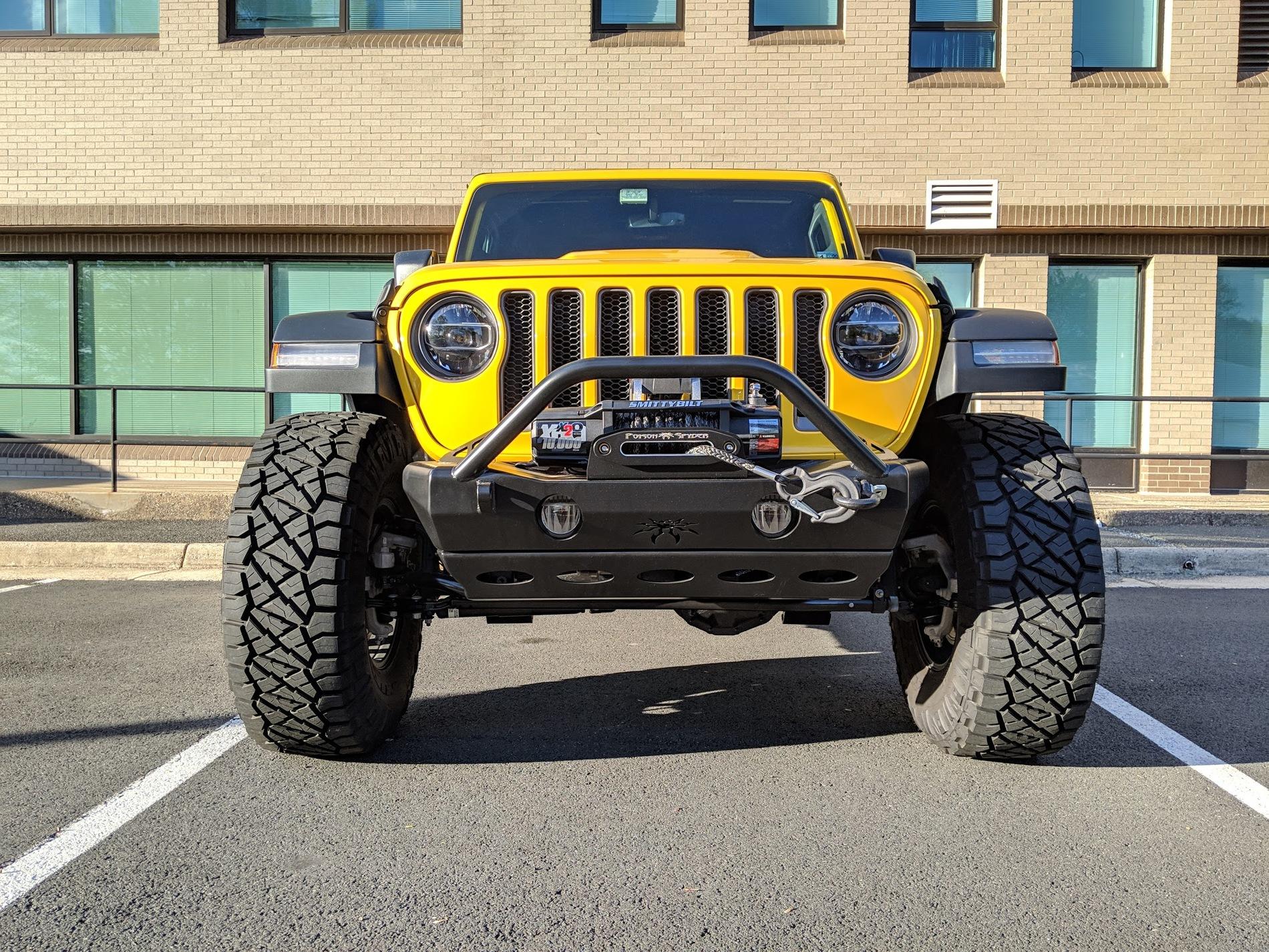 Jeep Wrangler JL Stubby Front Bumper 4JmMbrw