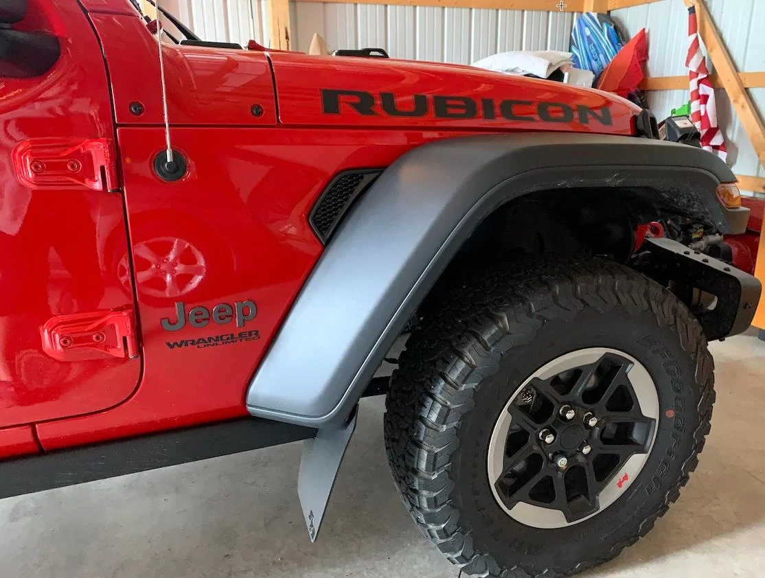 Jeep Wrangler JL Front Mud Flaps for JL Rubicon ? pic3