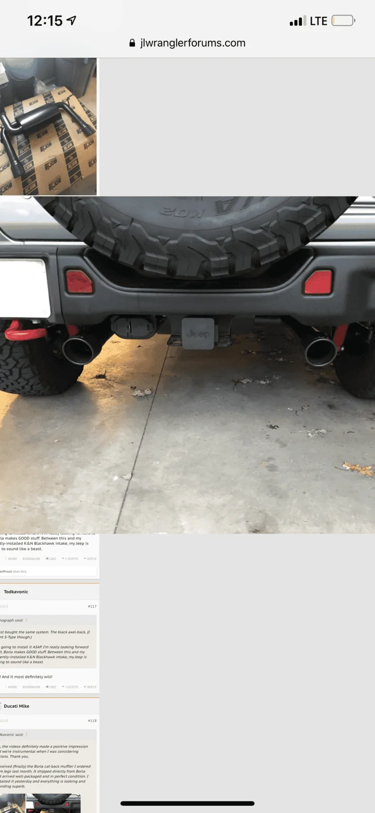 Jeep Wrangler JL Does this exhaust look crooked?? FD44168C-9C63-4121-9738-68F1789E098F