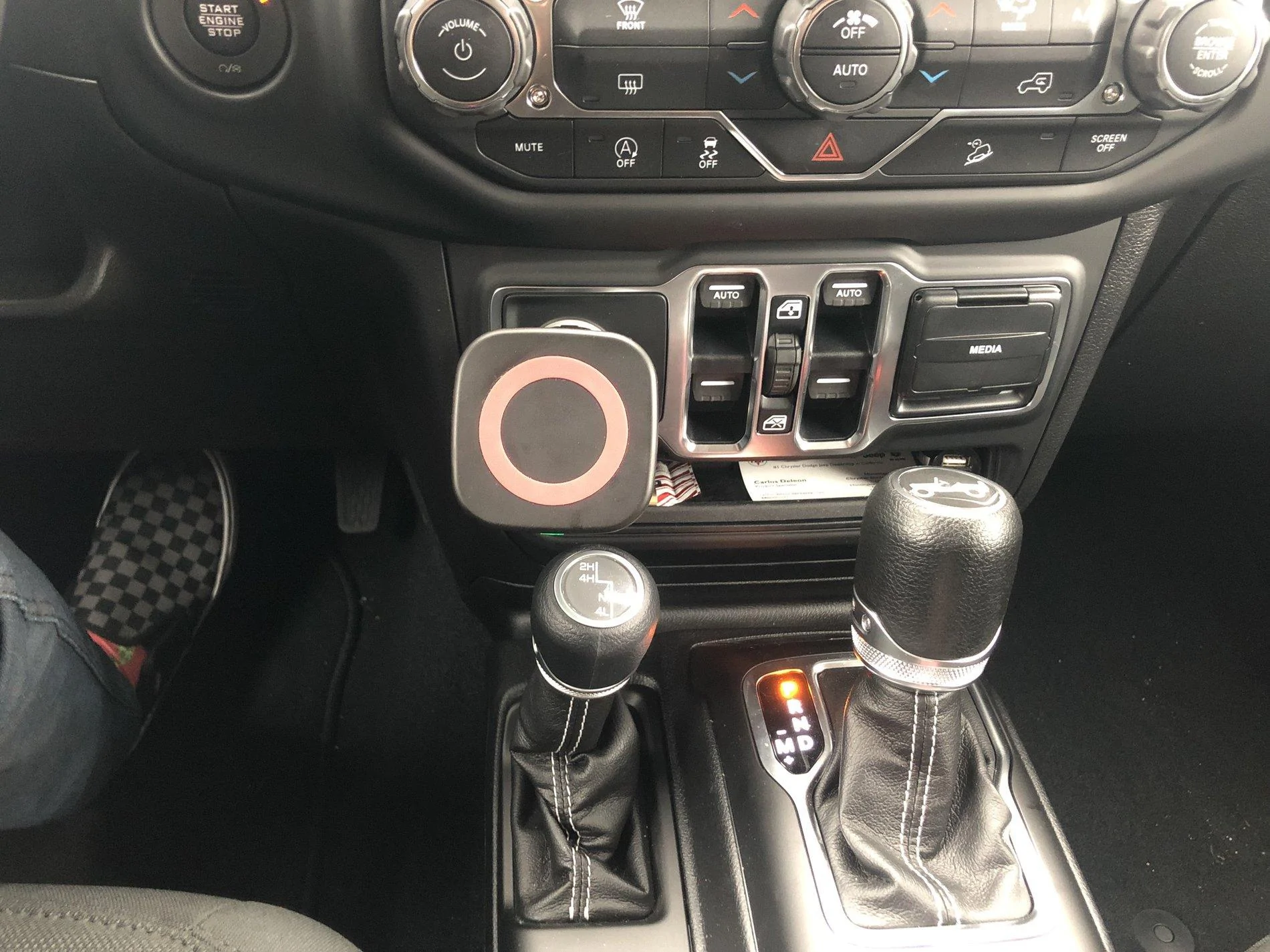 Jeep Wrangler JL Another JL - Specific Phone Mount Option IMG_0888