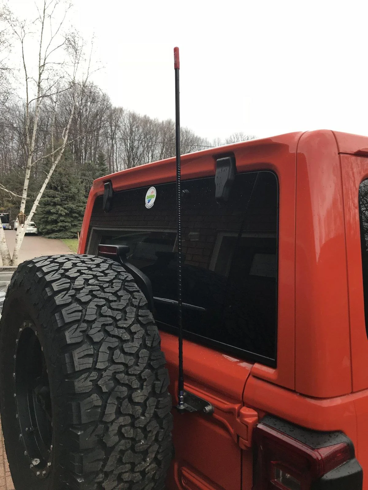 Jeep Wrangler JL CB Radio Install IMG_0457