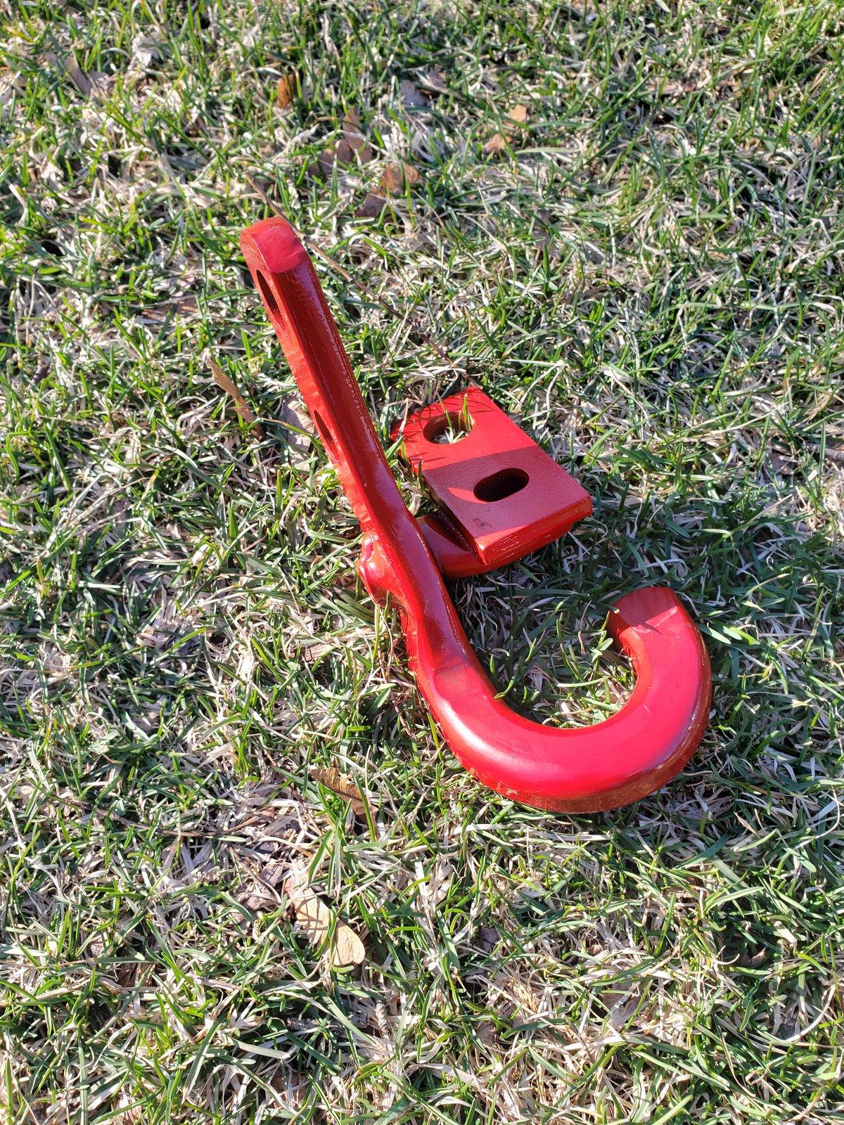 Jeep Wrangler JL Rubicon rear Red Tow Hook 20190413_181225