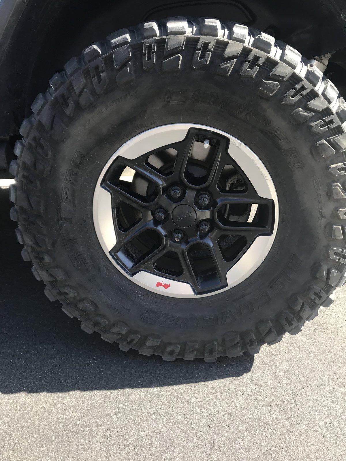 Jeep Wrangler JL Upgraded rubi wheels 60B46166-86E2-42E9-BA80-E11AE238AED2
