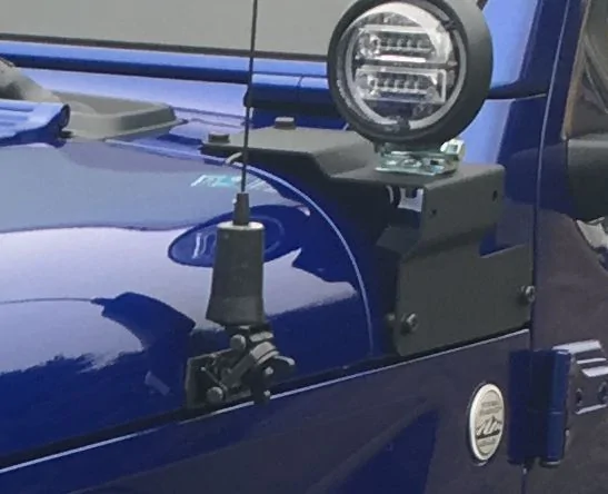 Jeep Wrangler JL GMRS antenna mounting ant_mount
