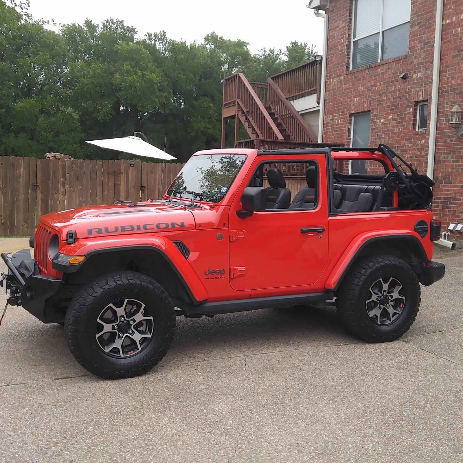 Jeep Wrangler JL WTB: Premium JLU Soft Top - Texas area 20190421_094102