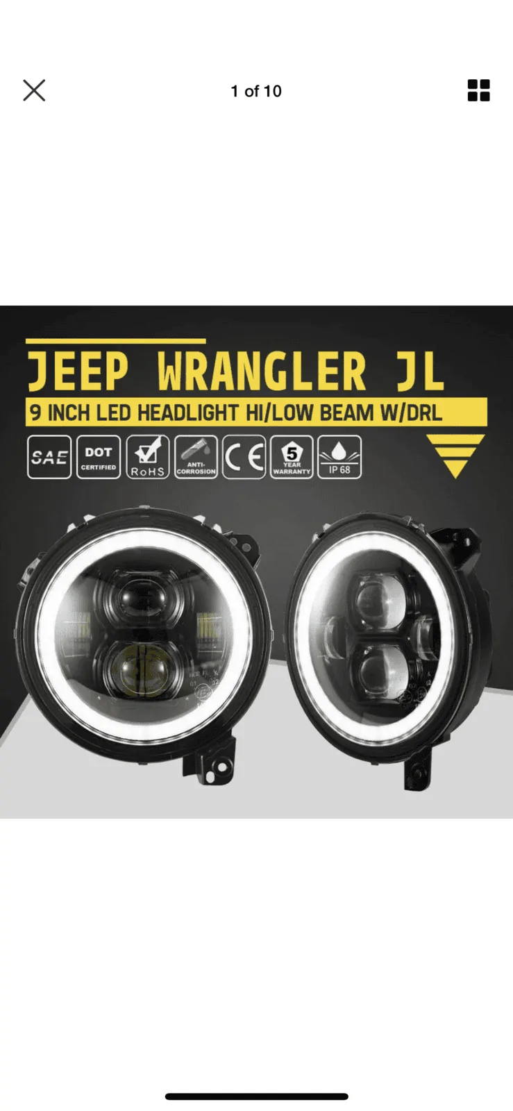 Jeep Wrangler JL Need Help Picking Aftermarket Headlights 331E1810-B224-49C8-9A2C-77C00B0F546C