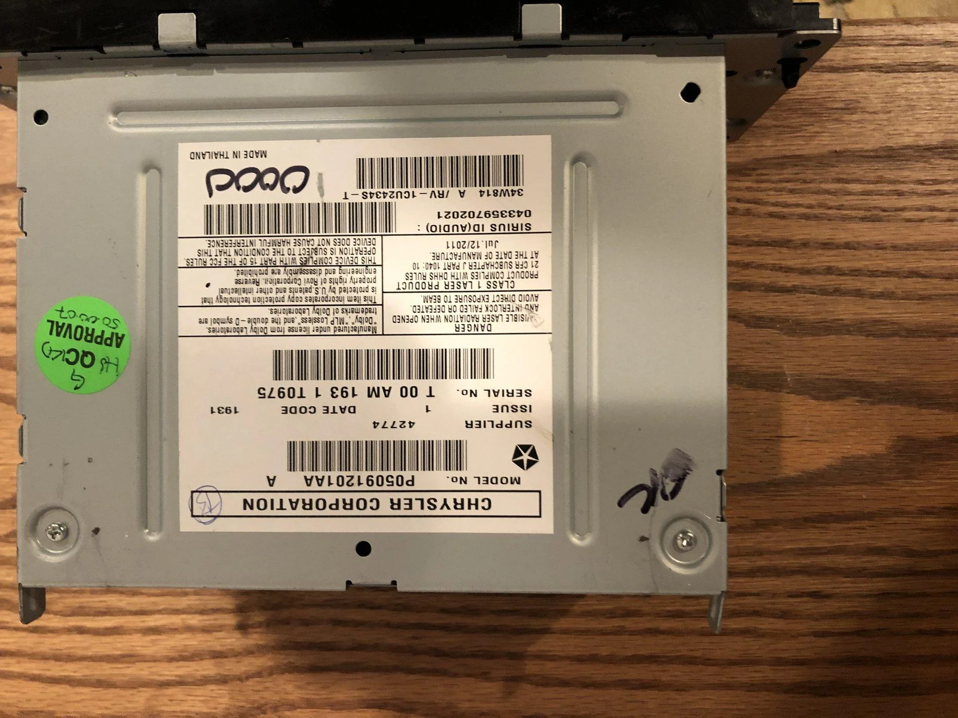 Jeep Wrangler JL OEM Radio 2C9EF3D4-DD3A-42F9-8B84-8A5E539A6A58