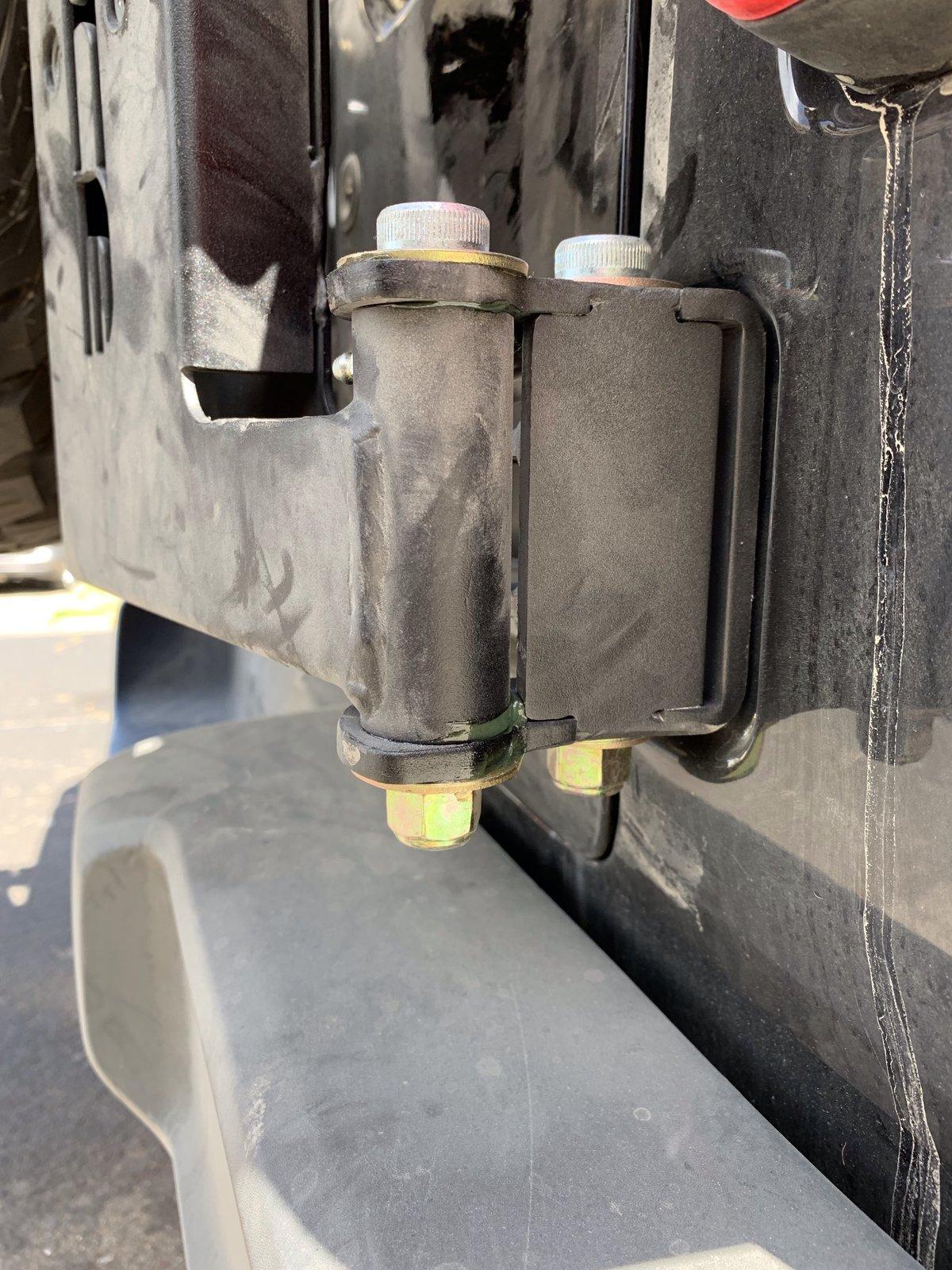 Jeep Wrangler JL Rattle- Ace Engineering Stand Alone Tire Carrier 63981F57-6BE5-4D11-8122-DABEAE5BB9B2
