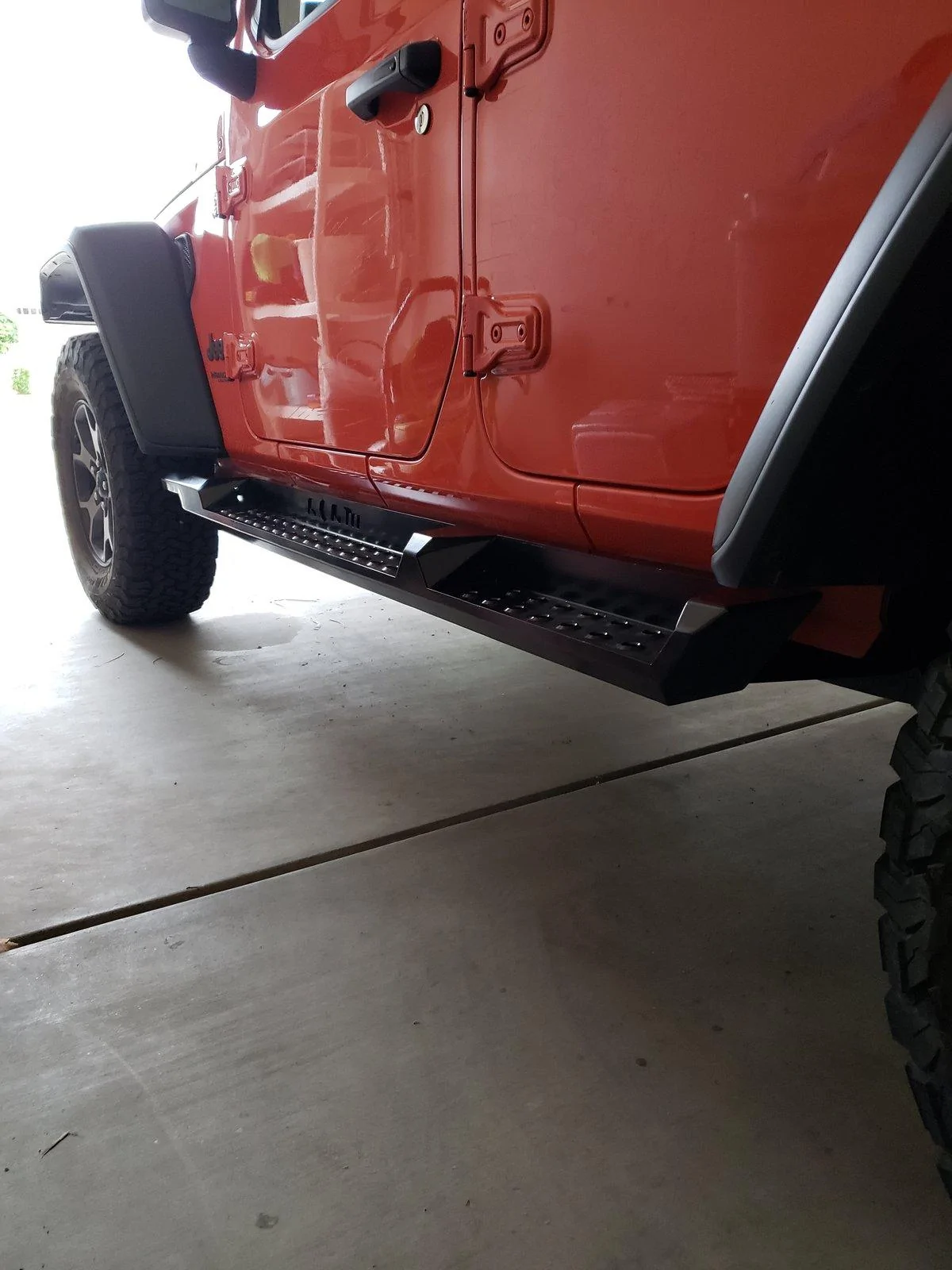 Jeep Wrangler JL Roam sidestep Rust 20190502_181843