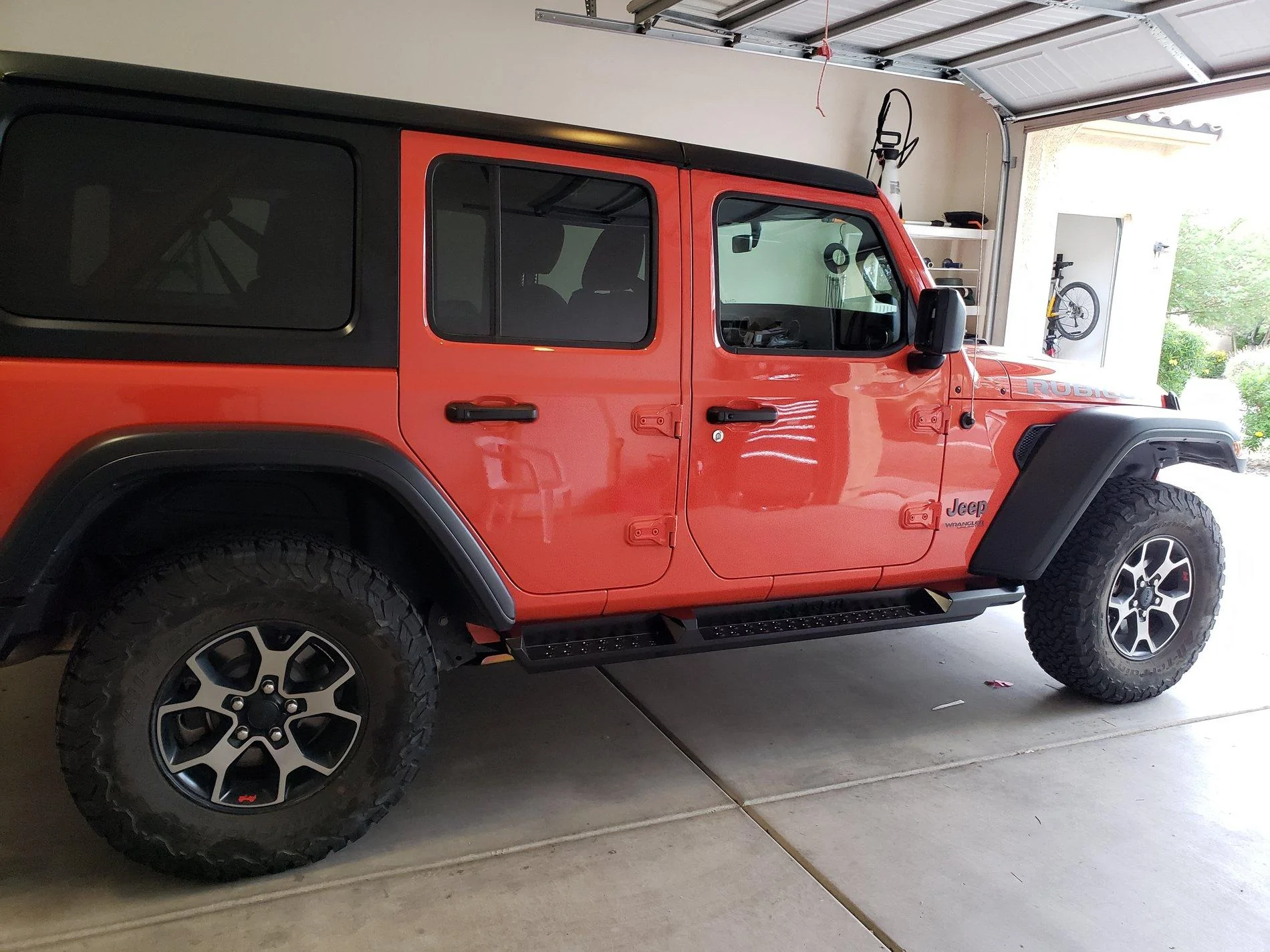 Jeep Wrangler JL Roam sidestep Rust 20190502_181819