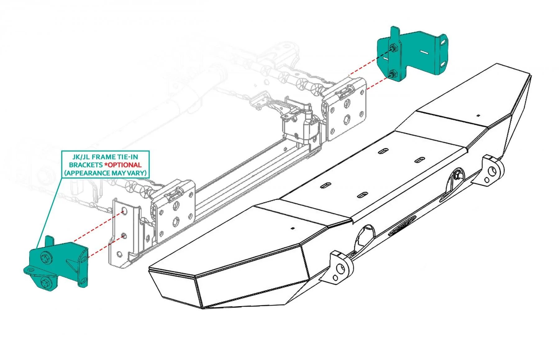 Jeep Wrangler JL Flat-tow Set-up jft0701-1801_diagram