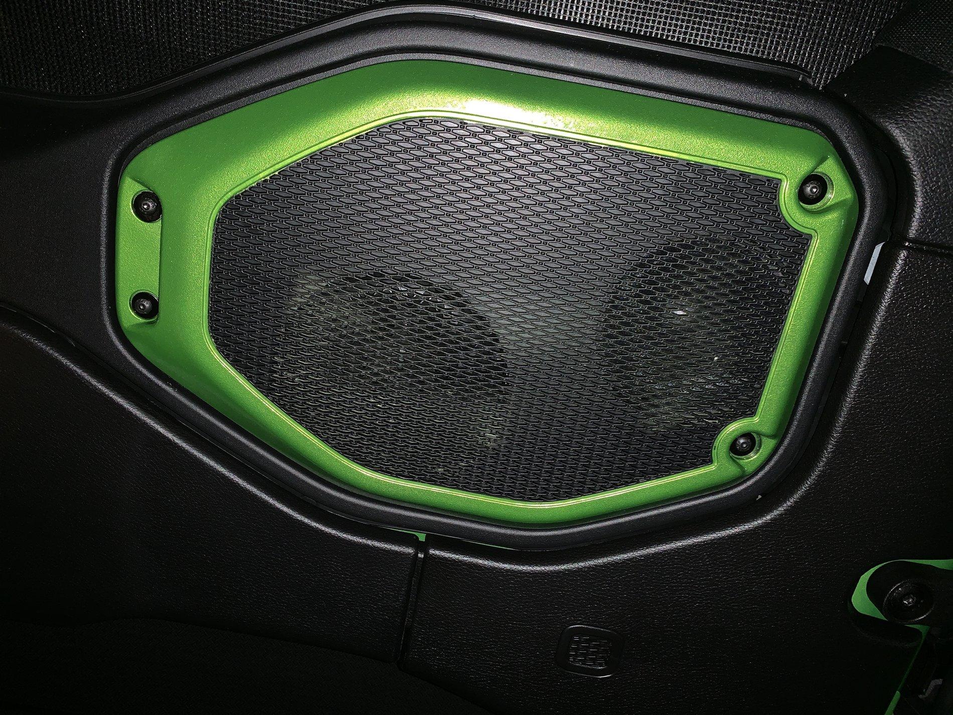 Jeep Wrangler JL DIY - Custom Painting Speaker Grills IMG_4673.JPG