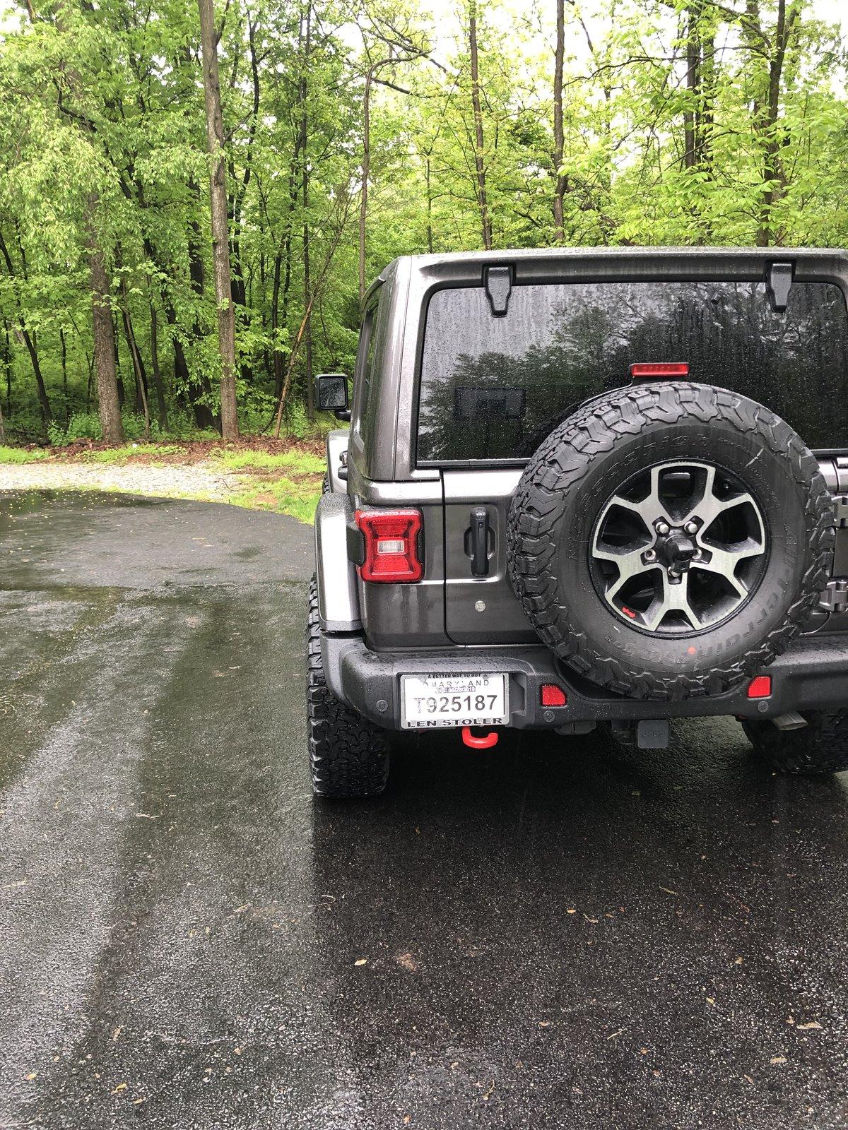 Jeep Wrangler JL Synergy wheel spacers 8DB9155D-7DF3-4532-94B6-34BABB6B8027