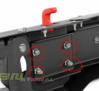 Jeep Wrangler JL Knockoff Mopar Steel Bumper Captur