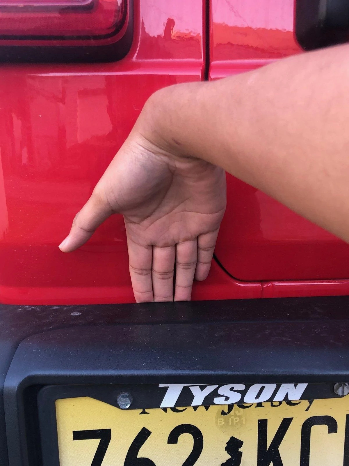 Jeep Wrangler JL Rainy 45-50 MPH collision last night IMG_1129