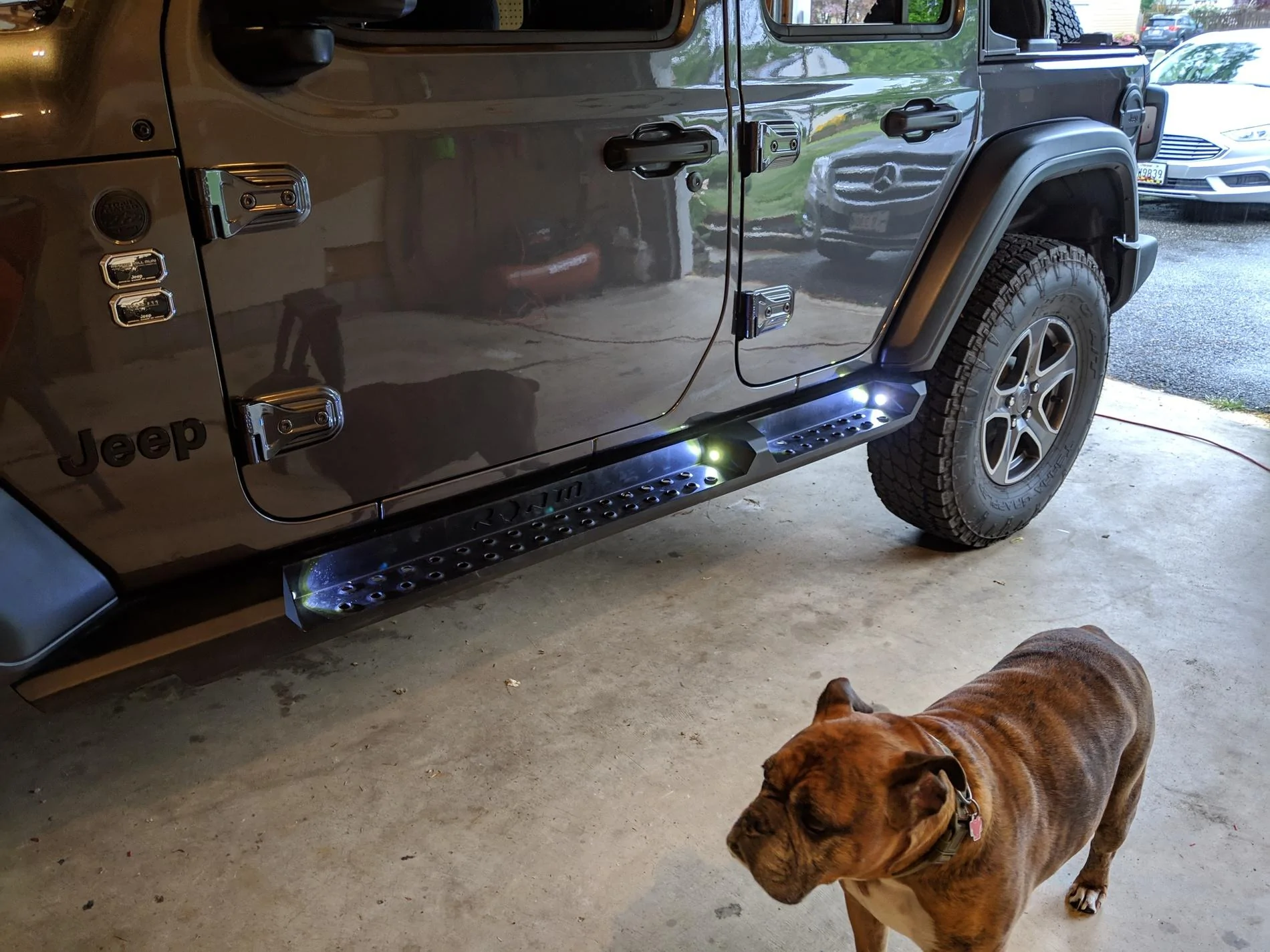 Jeep Wrangler JL Roam sidestep Rust IMG-20190505-152826