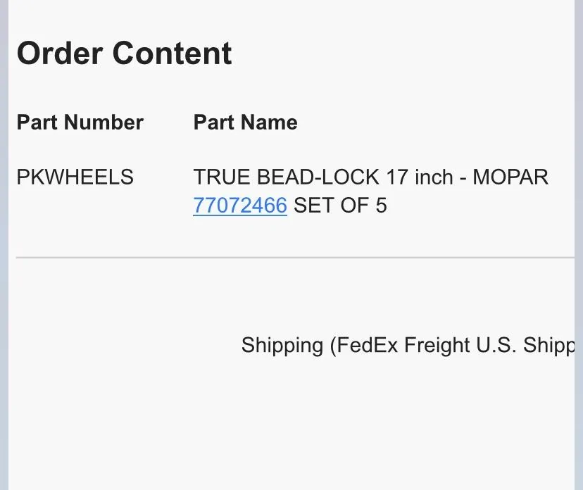 Jeep Wrangler JL Mopar Beadlock Weight and Spec Questions 3401C635-1322-4EE8-8BF0-93A9D3280A60