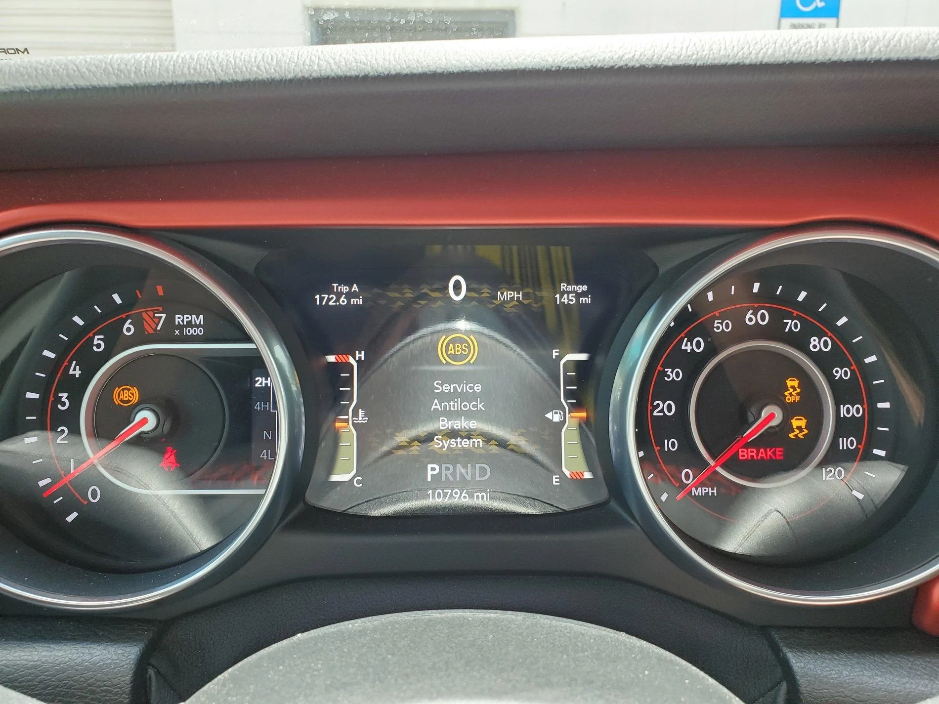 Jeep Wrangler JL ESC + TC - Electronic Stability control & Traction Control 20190509_133928